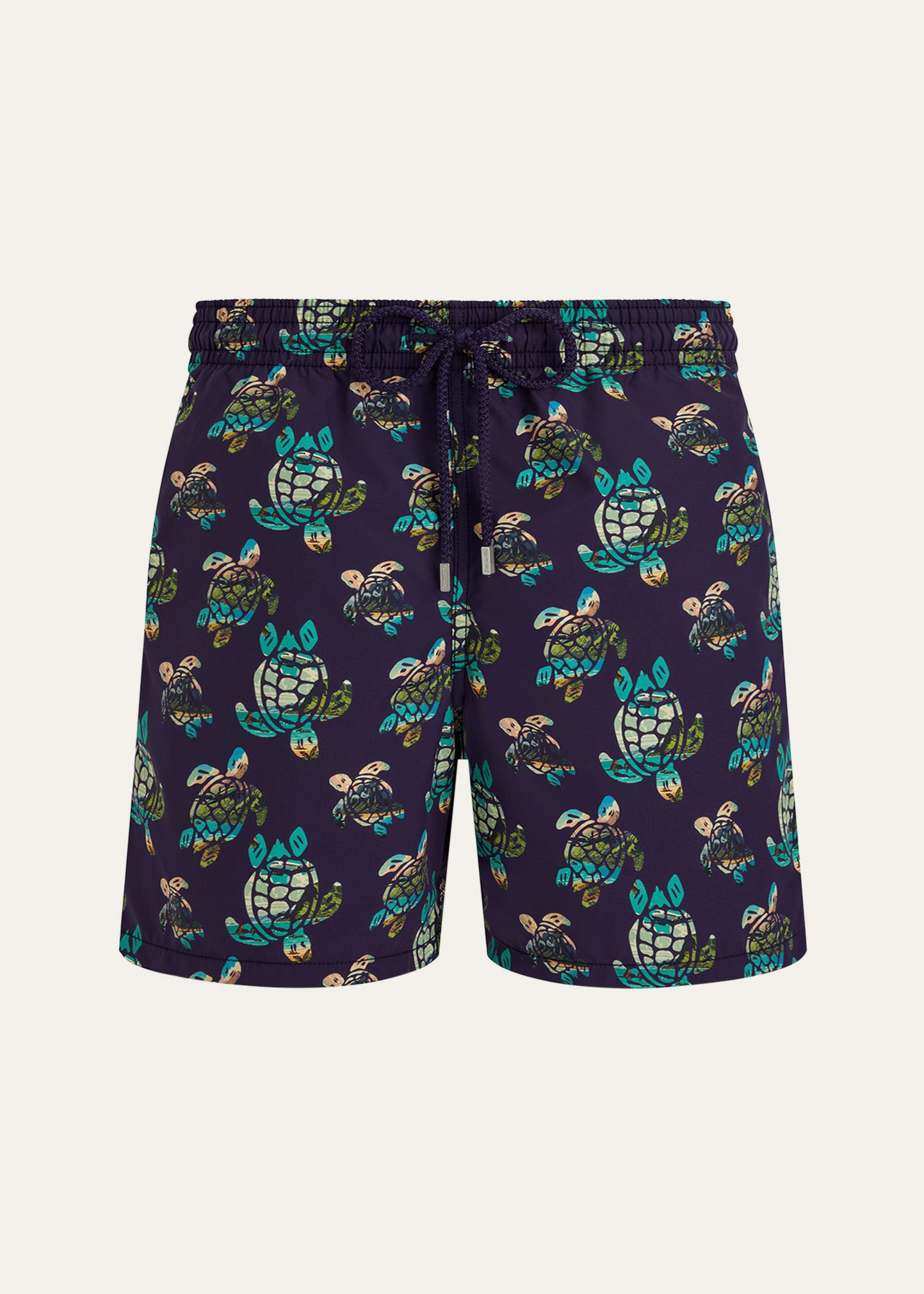 Men's Landscape Turtles Swim Shorts - 1