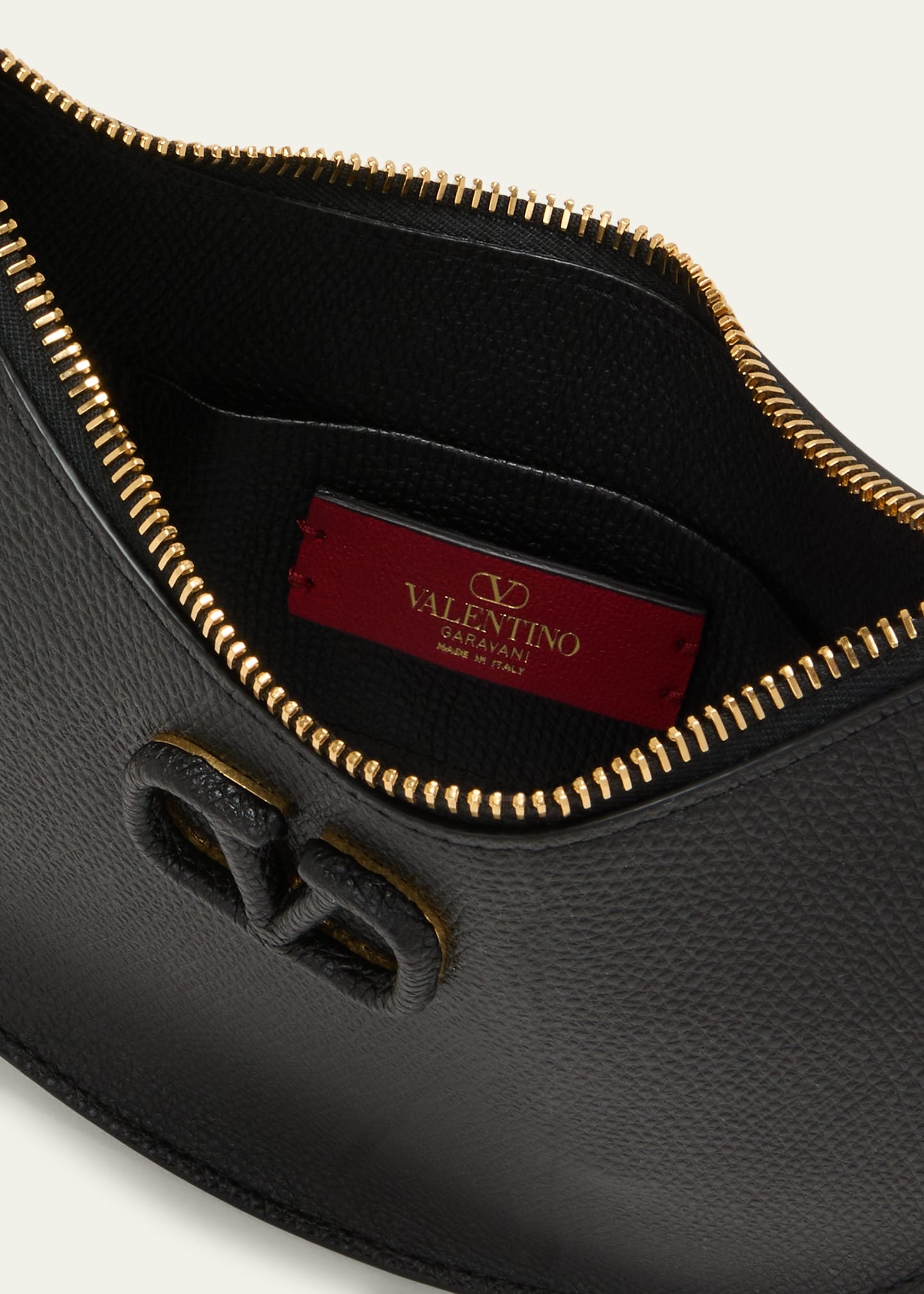 VLOGO Mini Leather Hobo Bag - 4