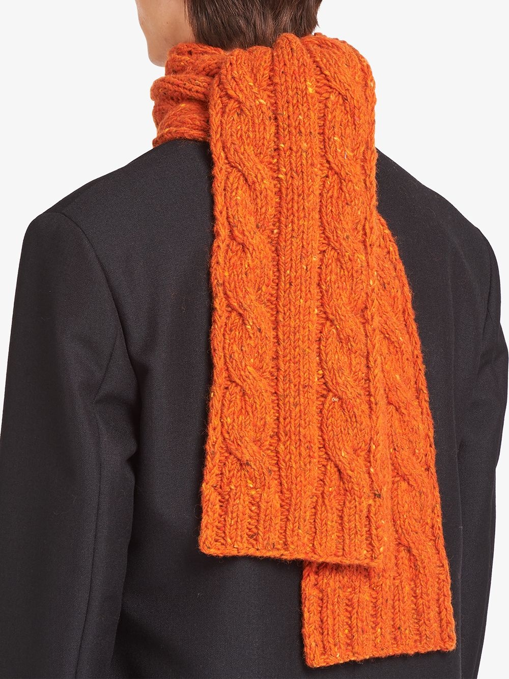 cable knit scarf - 2