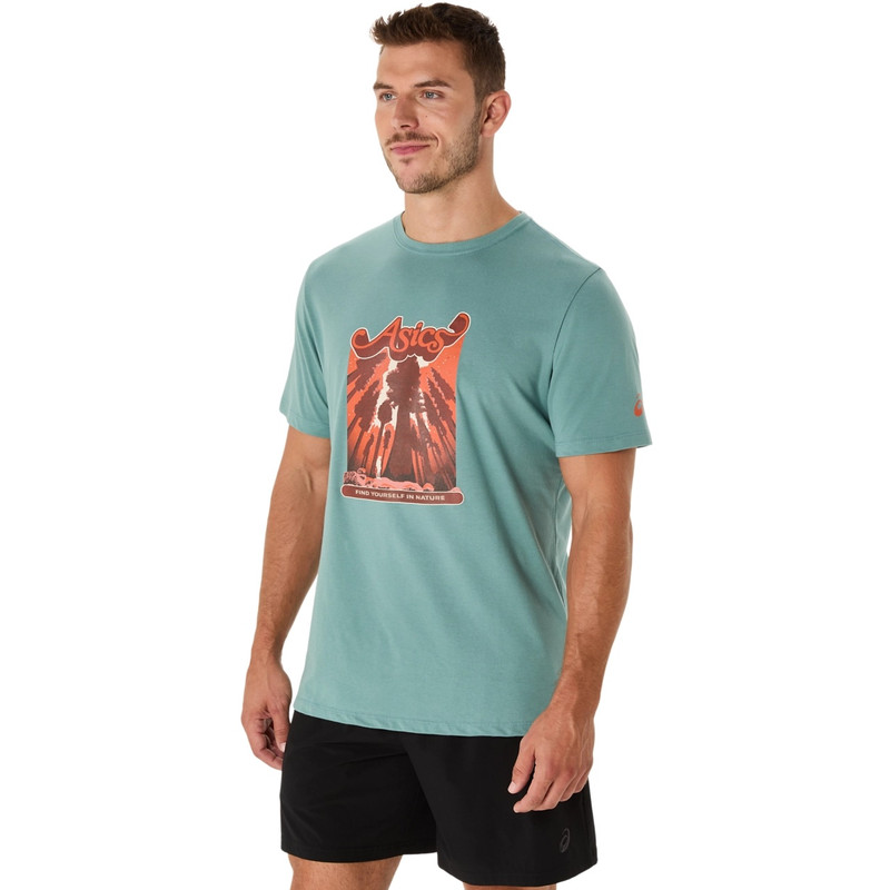 UNISEX ASICS WANDER SHORT SLEEVE TEE 3