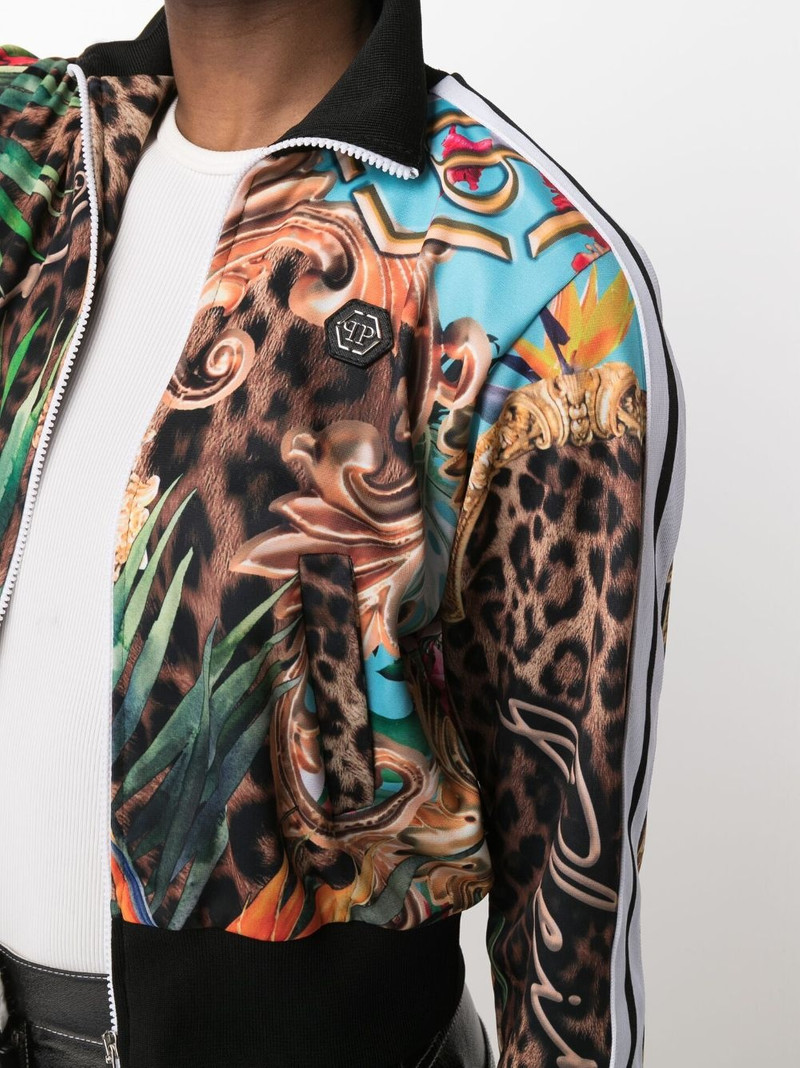 Baroque Flowers-print jacket 5