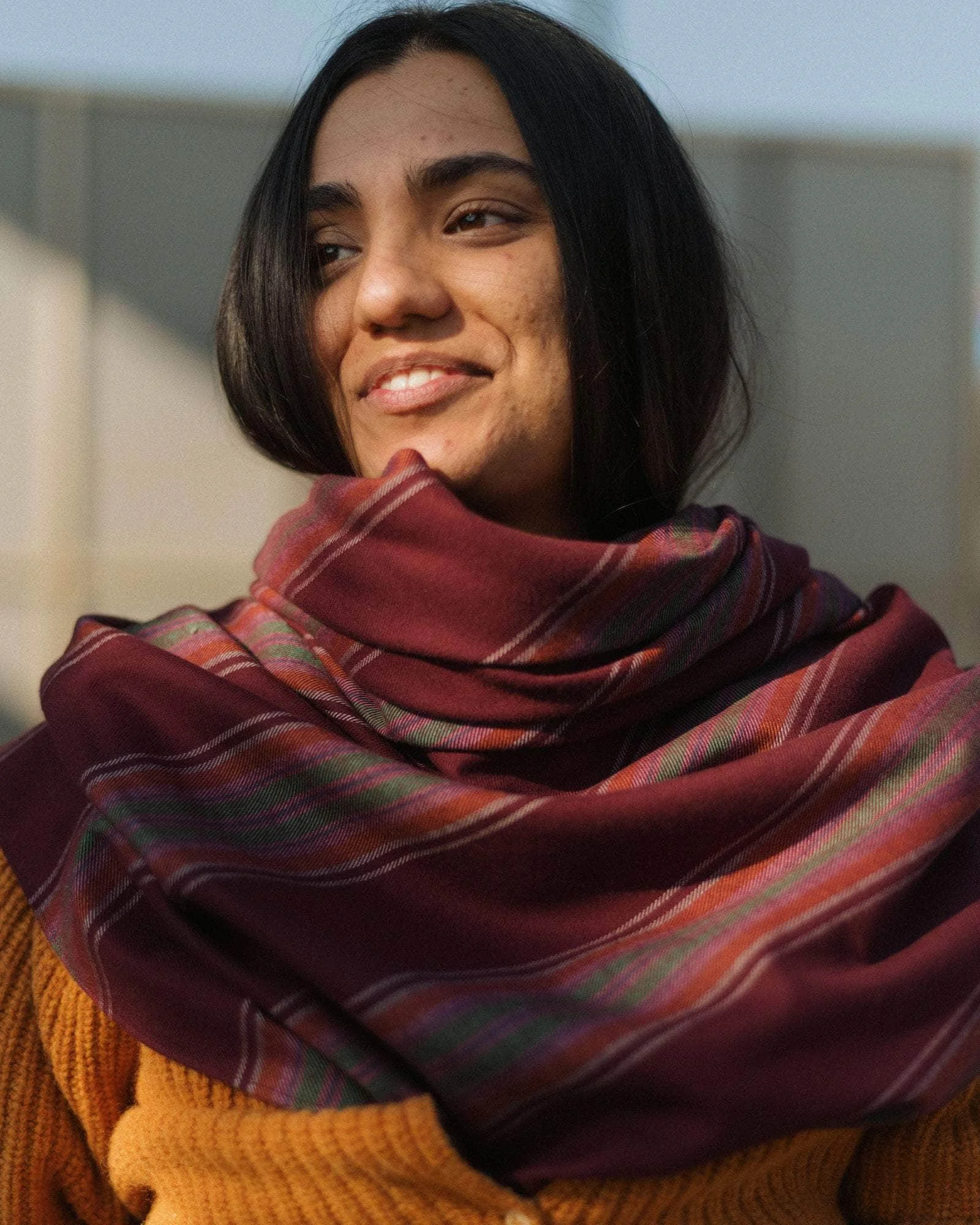Snell Scarf - Flannel - 1