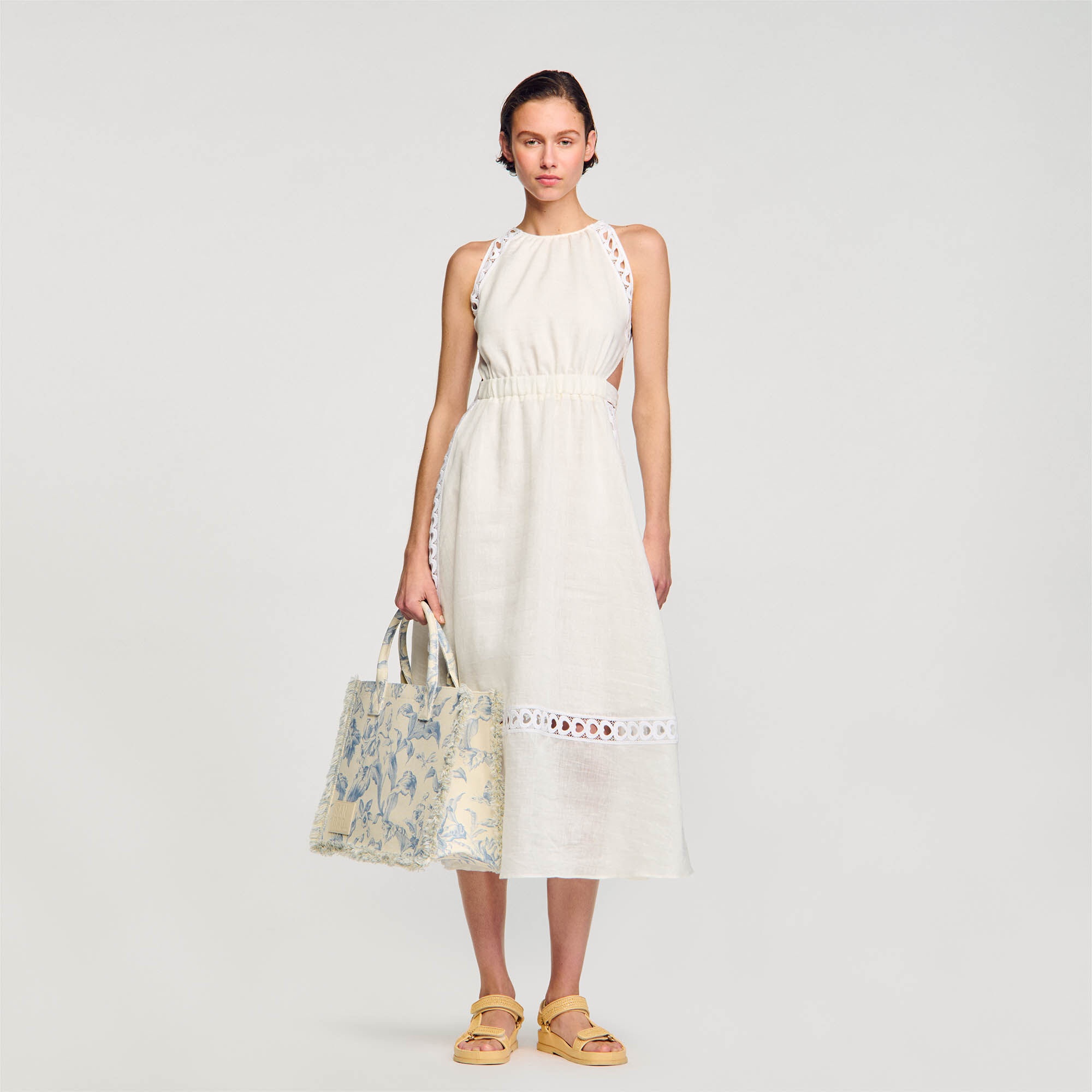 LINEN MAXI DRESS - 2