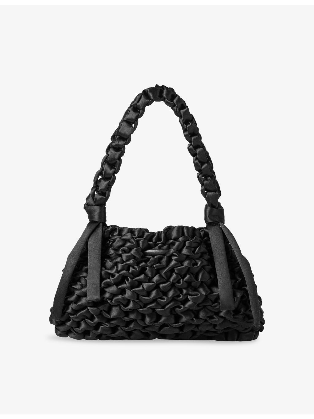 Cinch S Satin Shoulder Bag - 3