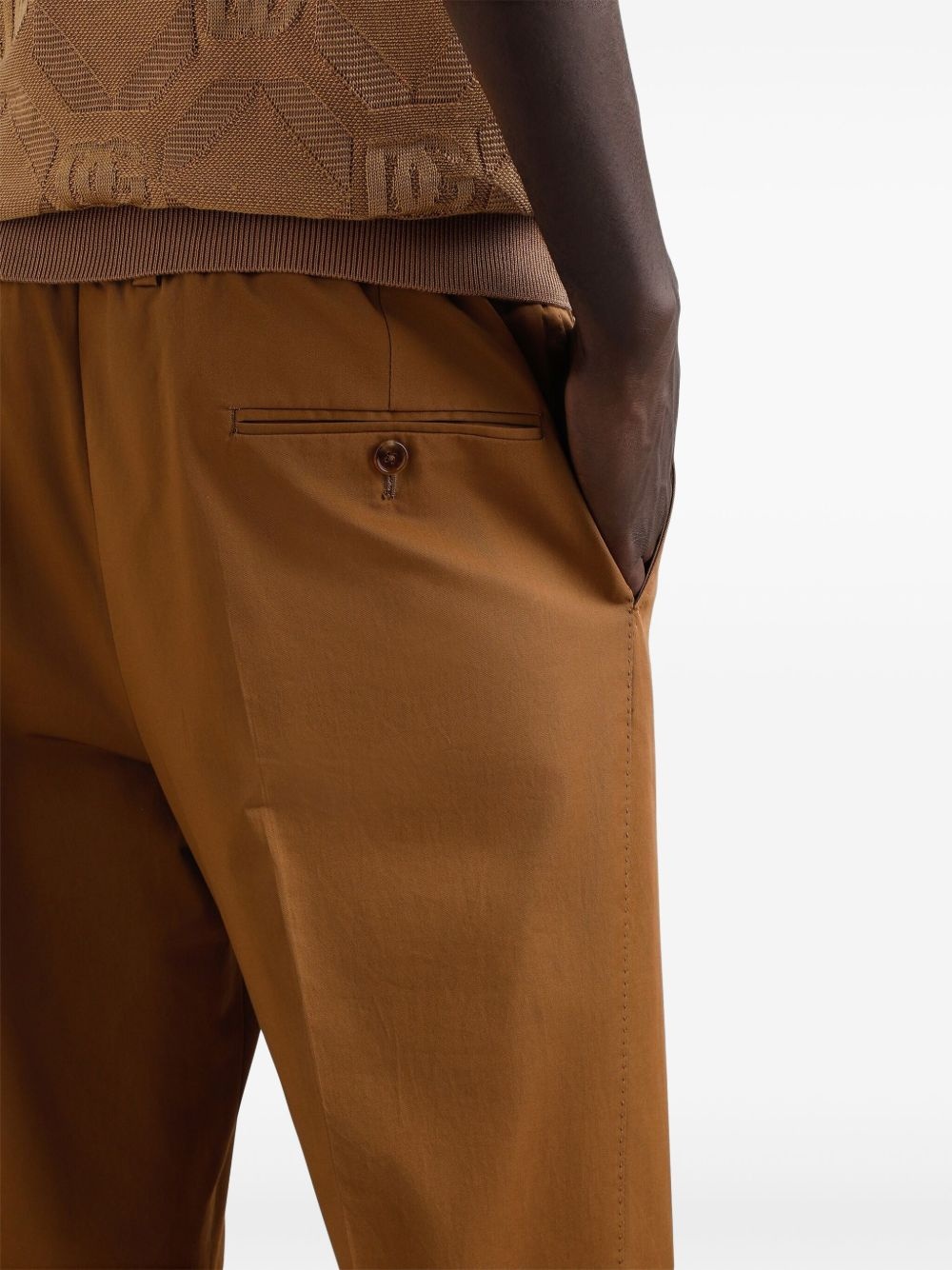 slim-cut trousers - 5