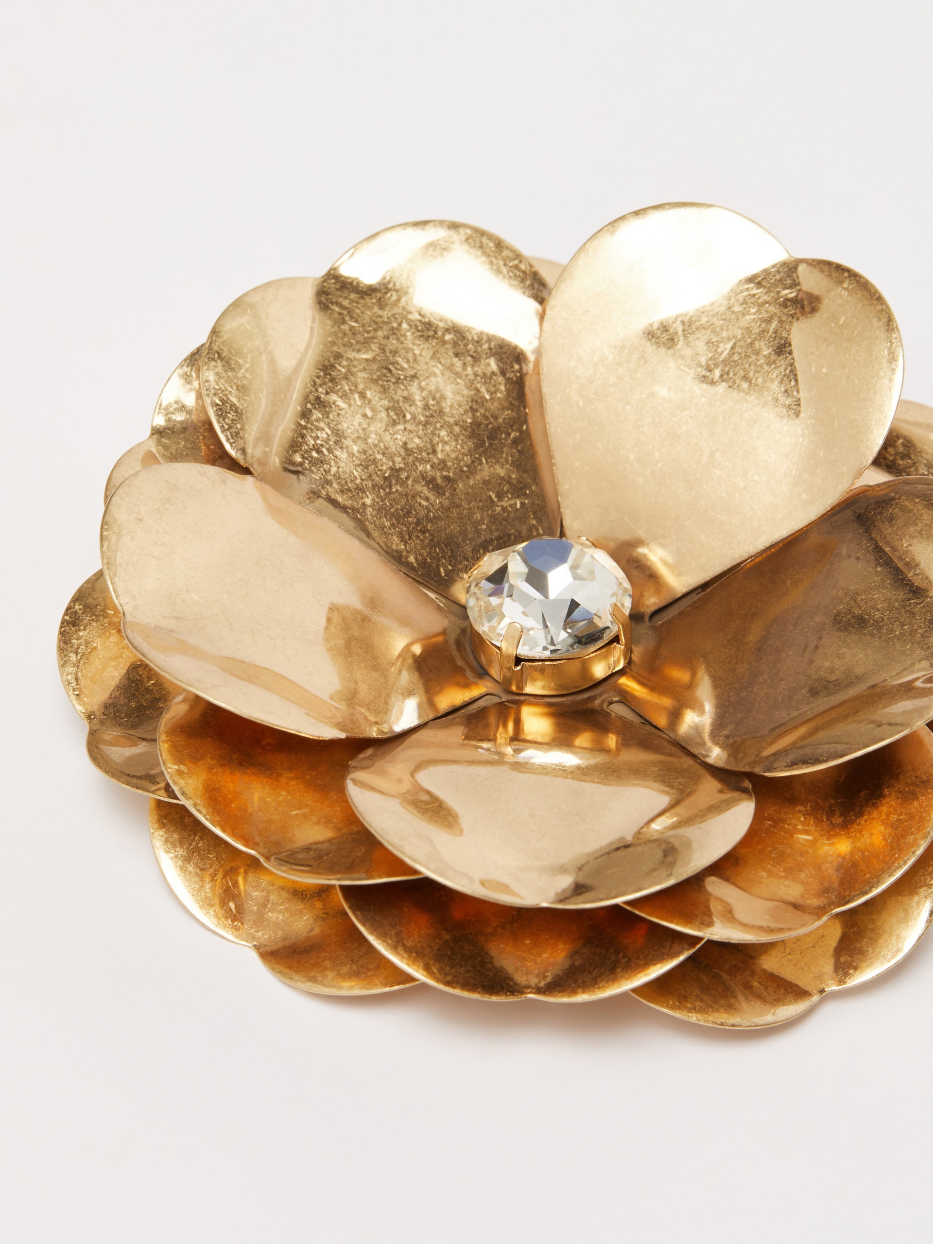 CIVADA Metal flower brooch - 3