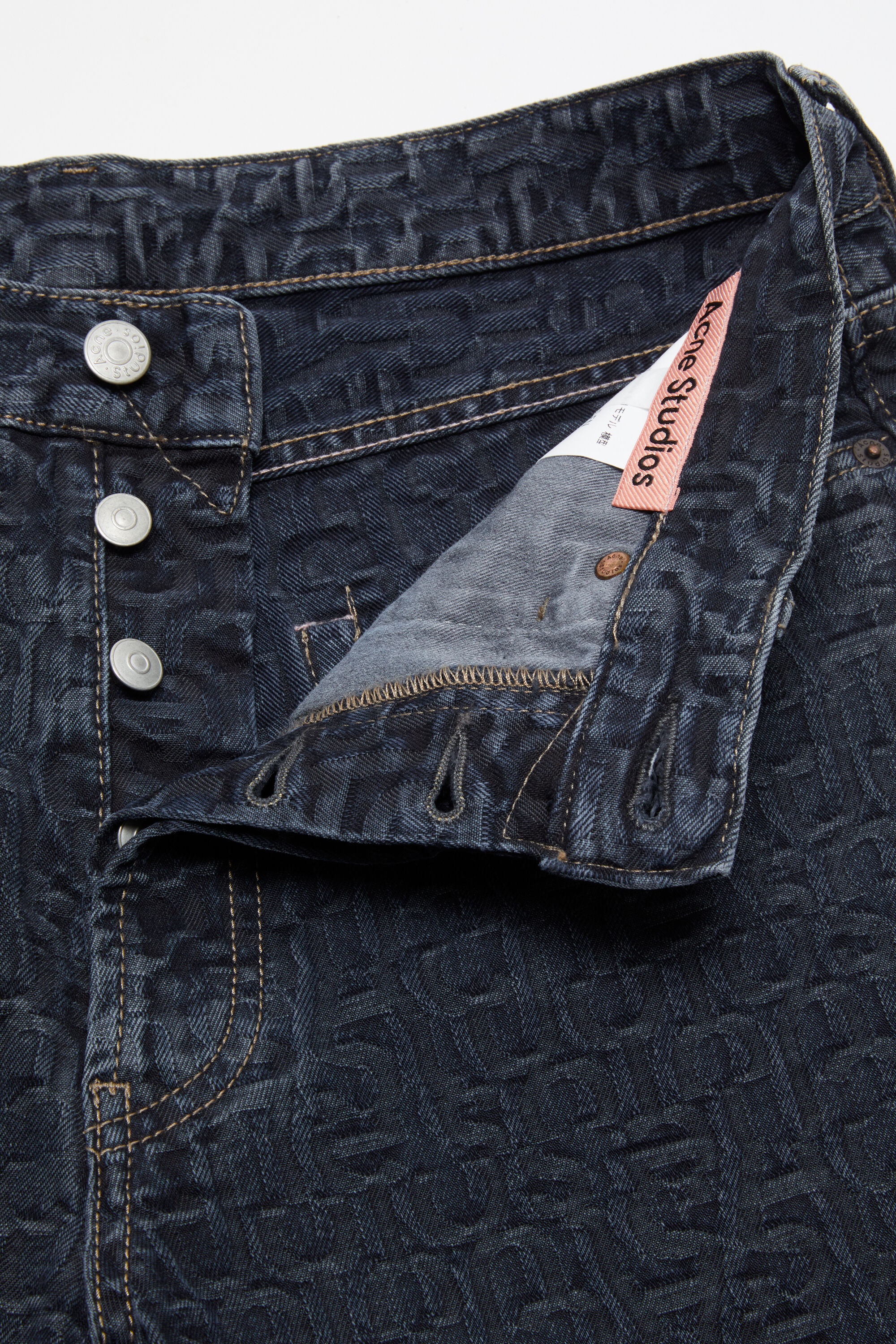 Baggy fit jeans - 1981F - Blue/black - 7