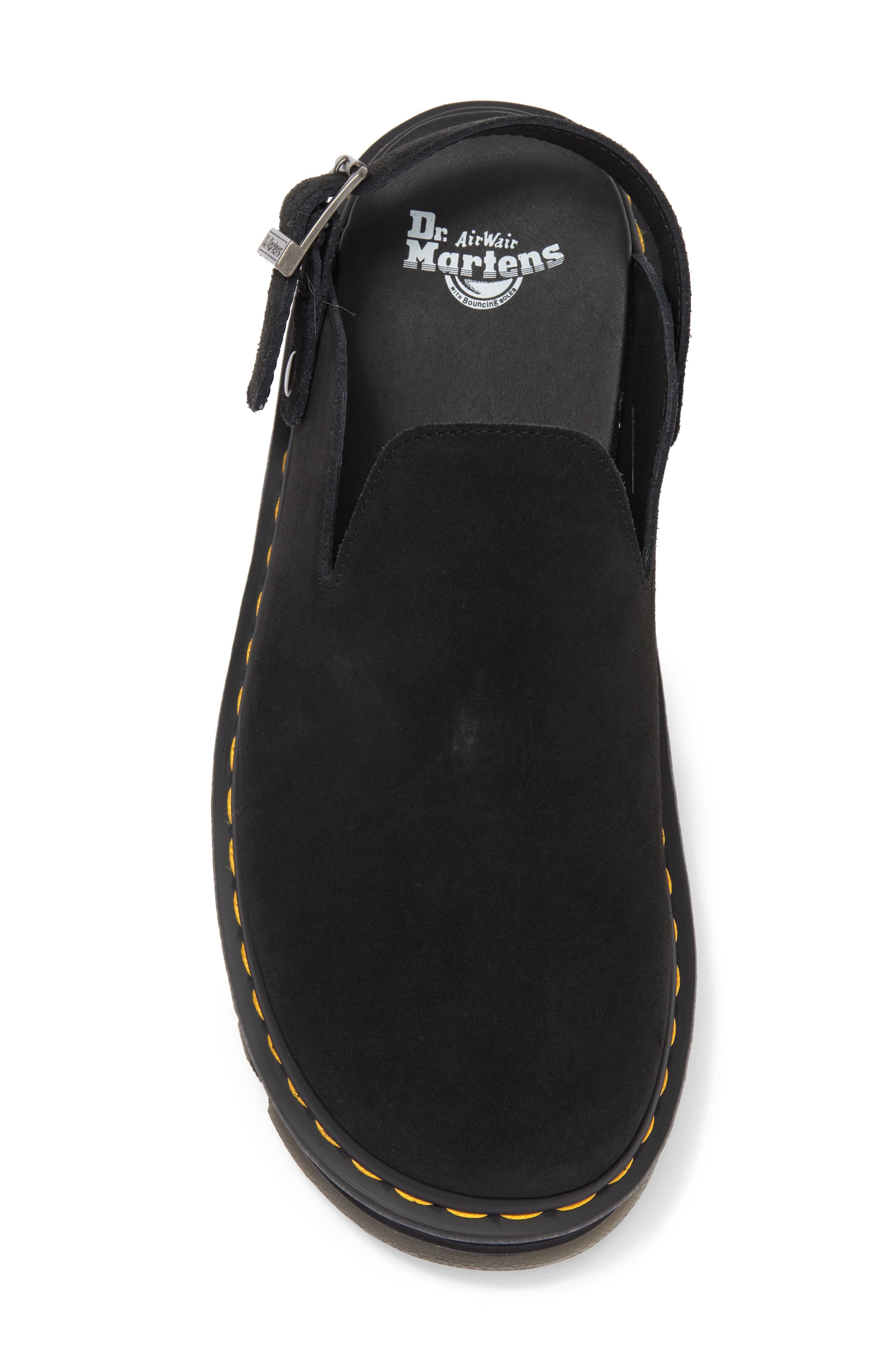 Dr. Martens Zebzag Water Resistant Slingback Clog in Black at Nordstrom - 6