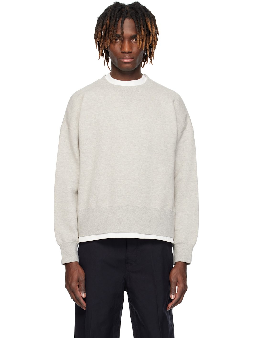 Gray Court L/S Sweatshirt - 1