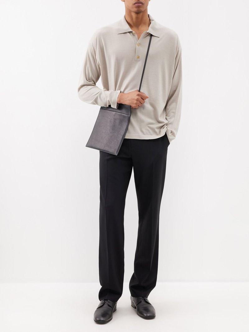 ザロウ The Row DYLAN DERBY 41 The Row Dylan Derby Shoe in Leather | REVERSIBLE