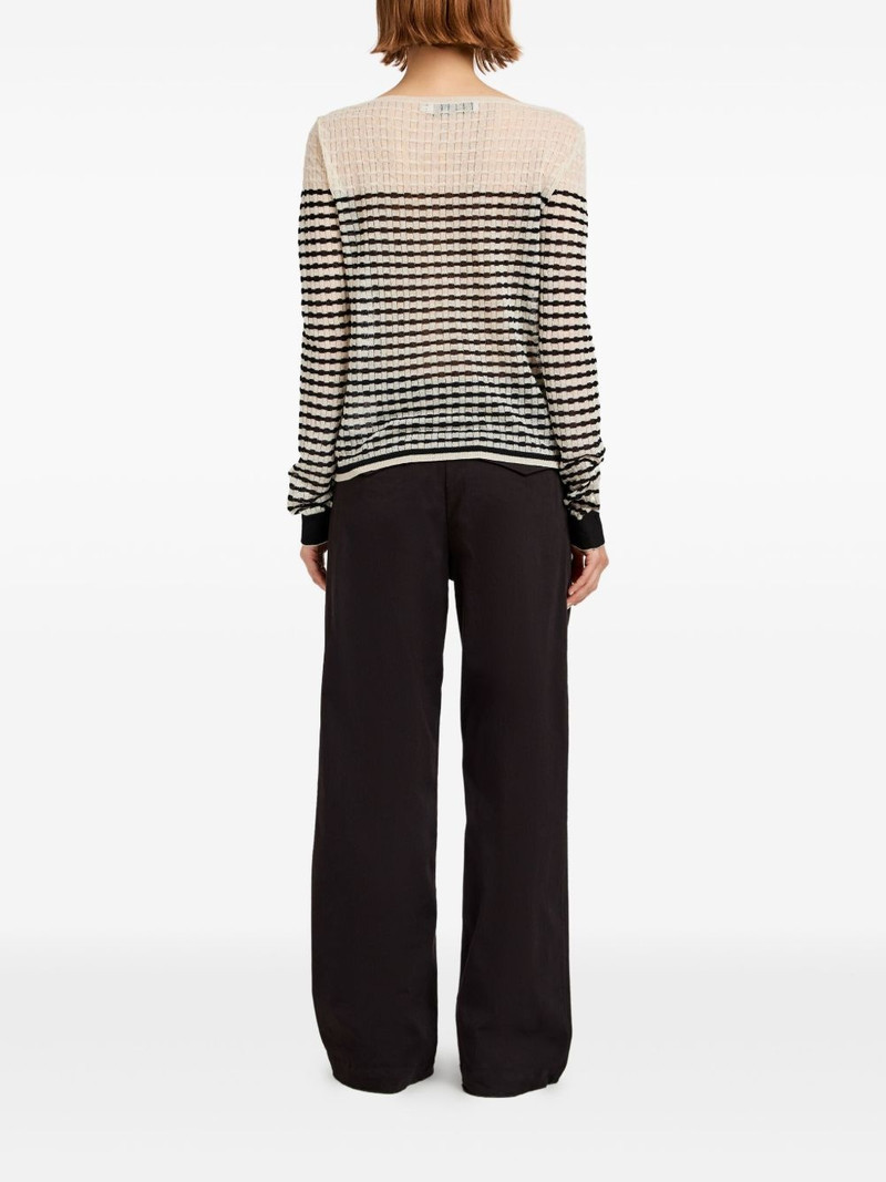 striped knitted top 4