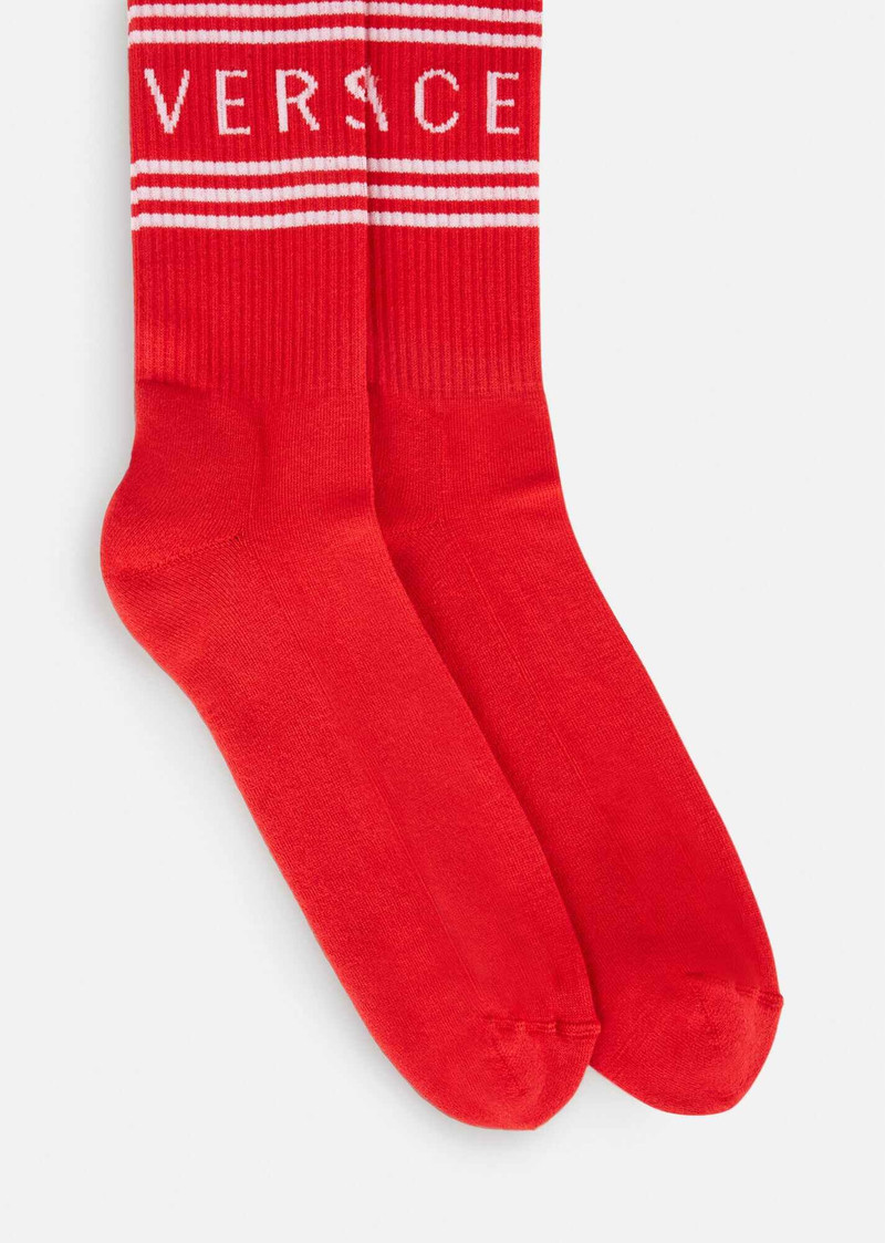 VERSACE Vintage logo socks outlook