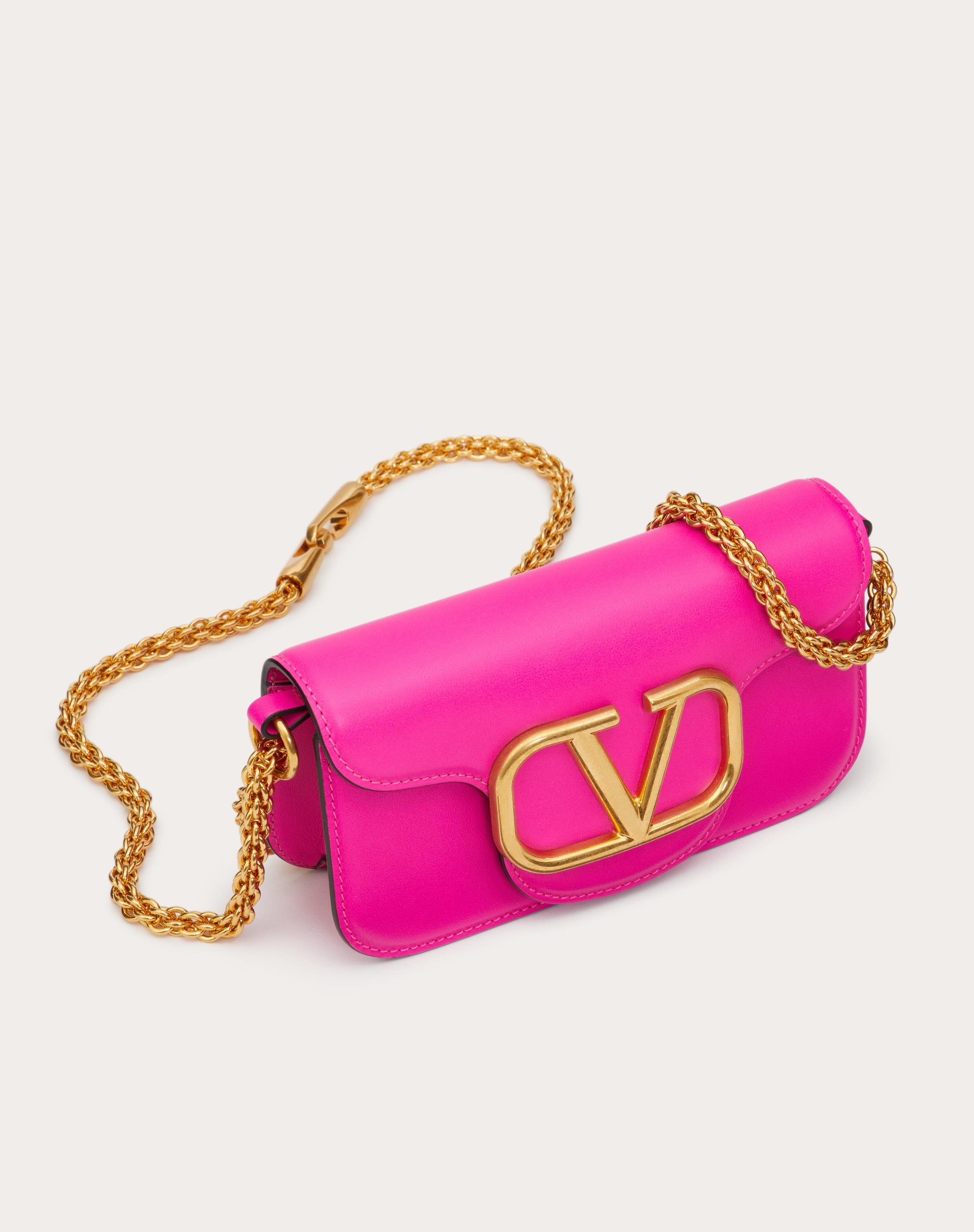 VALENTINO GARAVANI LOCÒ SMALL SHOULDER BAG IN CALFSKIN - 6