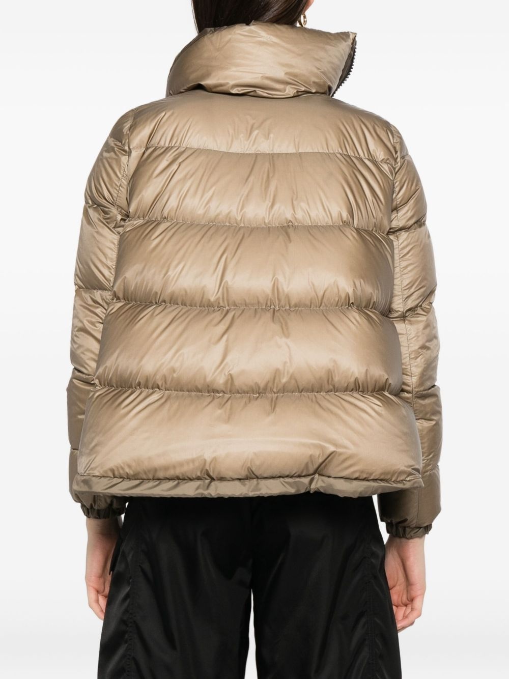 quilted panelled jacket - 4