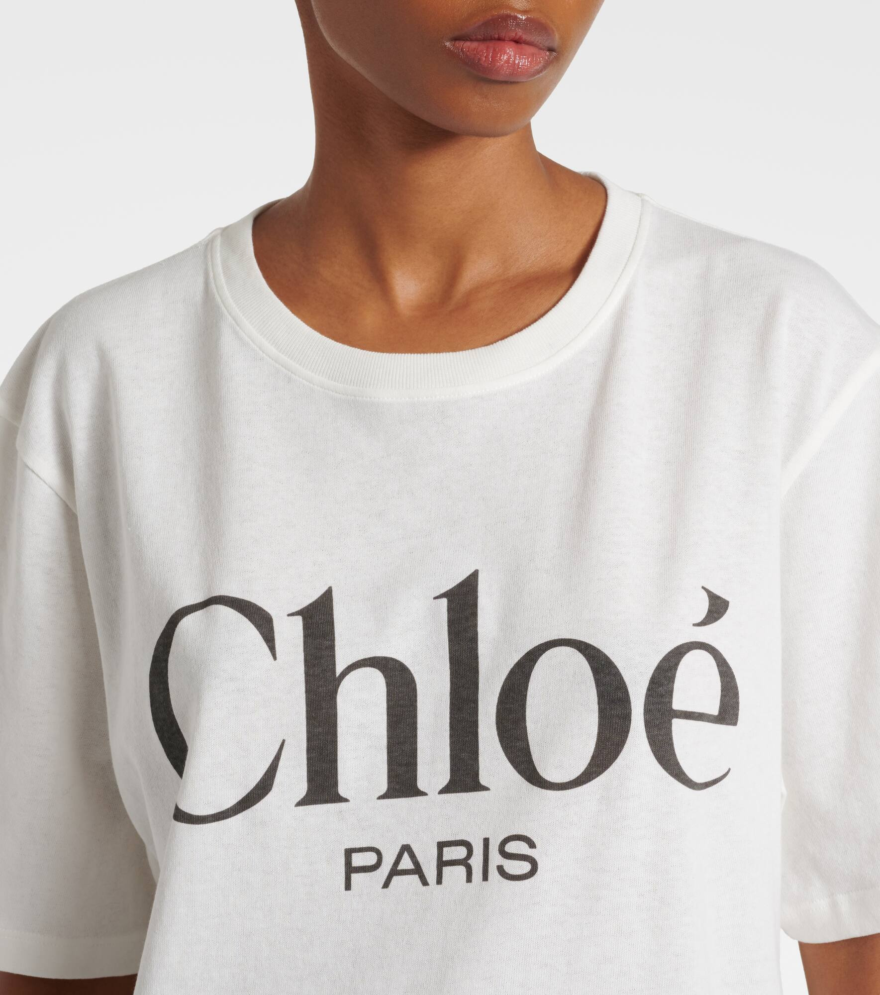 Logo cotton jersey T-shirt - 4