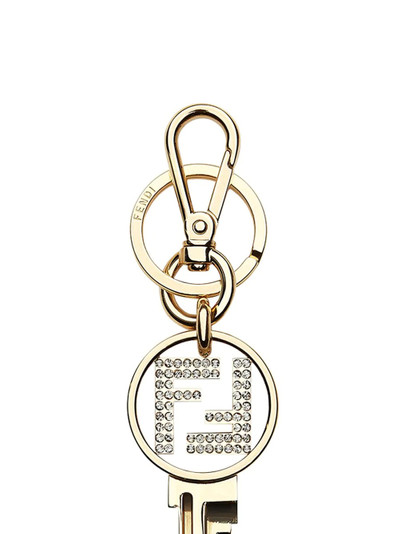 FENDI crystal FF motif keyring outlook