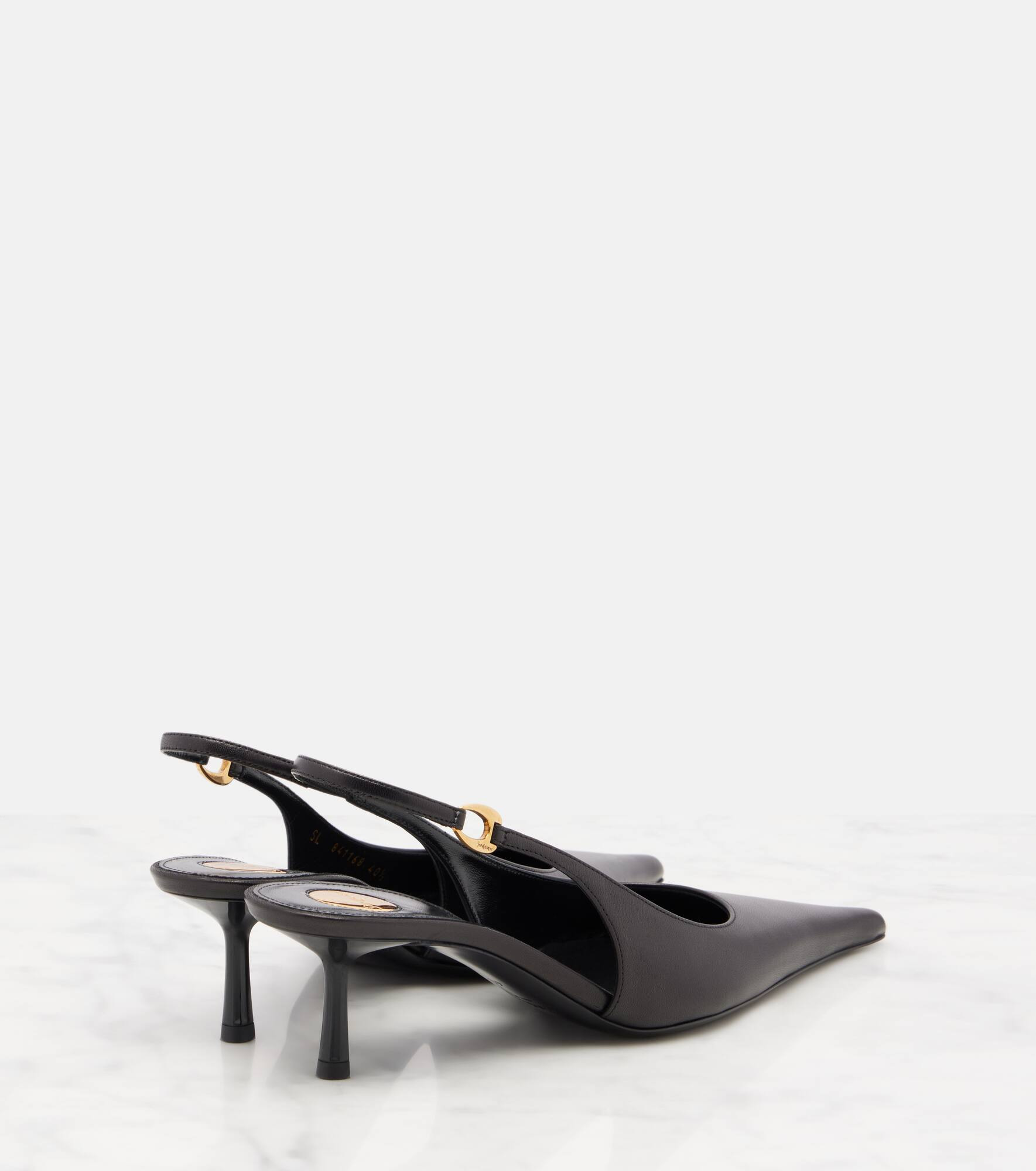 Vendome 50 leather slingback pump - 2