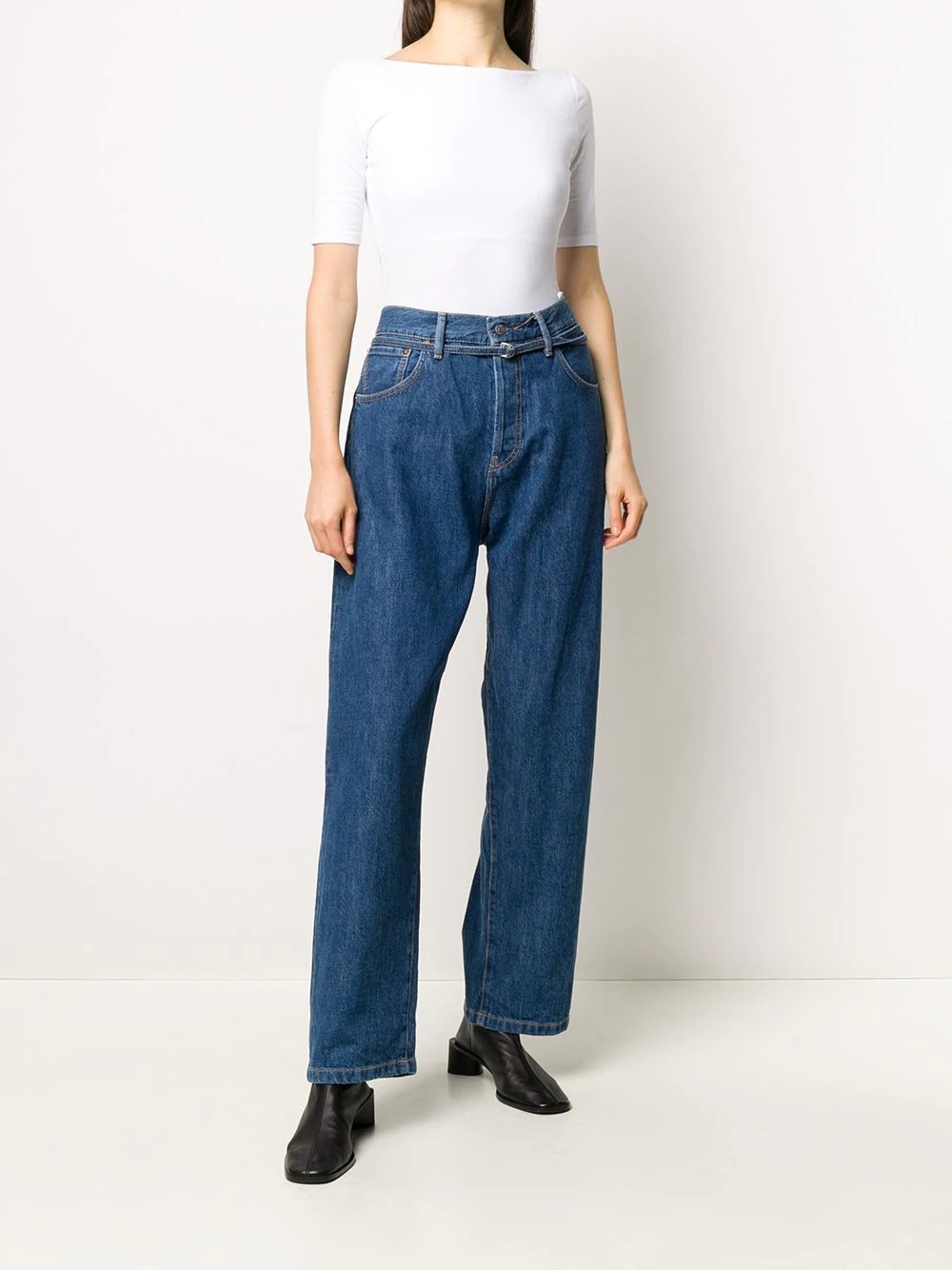 loose-fit straight-leg jeans - 3