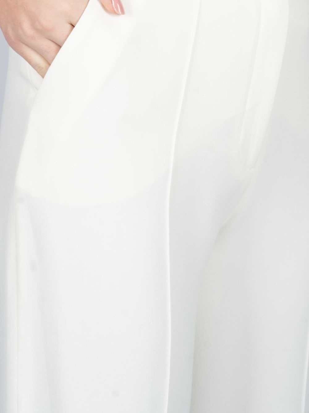 cady-texture trousers - 6