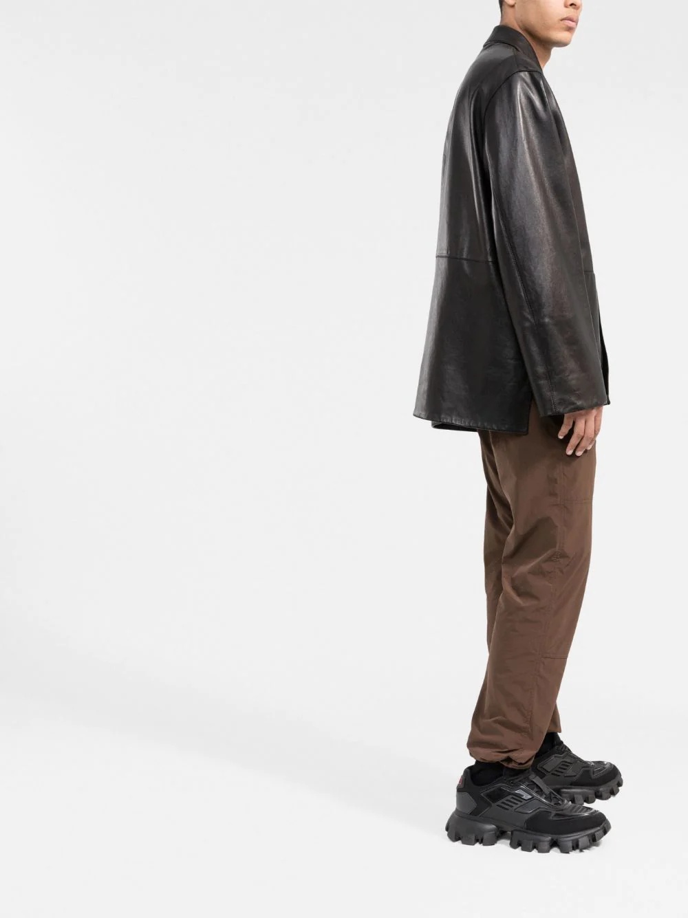 straight-leg trousers - 4