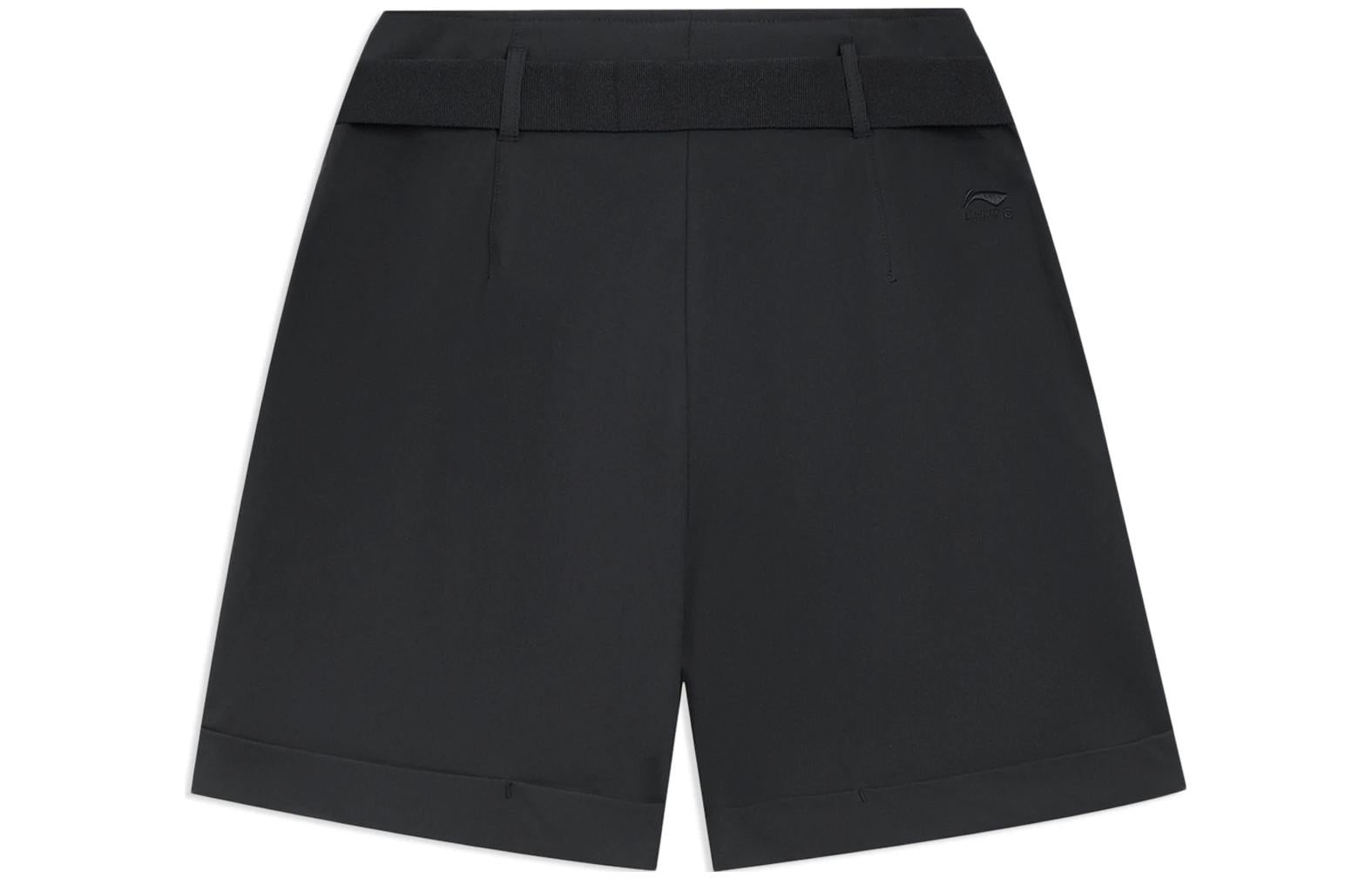 (WMNS) Li-Ning x Disney Graphic Shorts 'Black' AKSS120-2 - 2