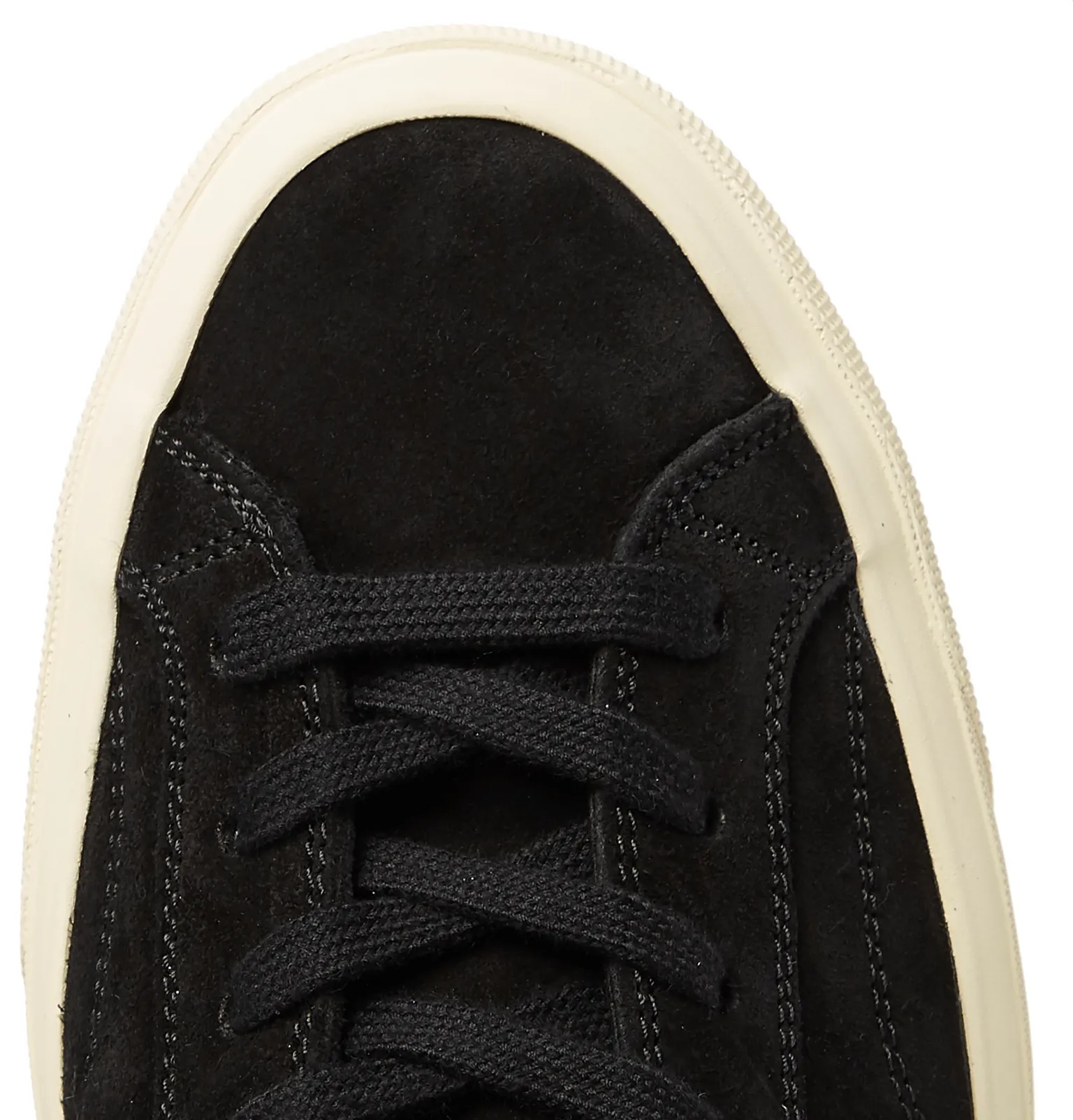 Cambridge Leather-Trimmed Suede High-Top Sneakers - 7