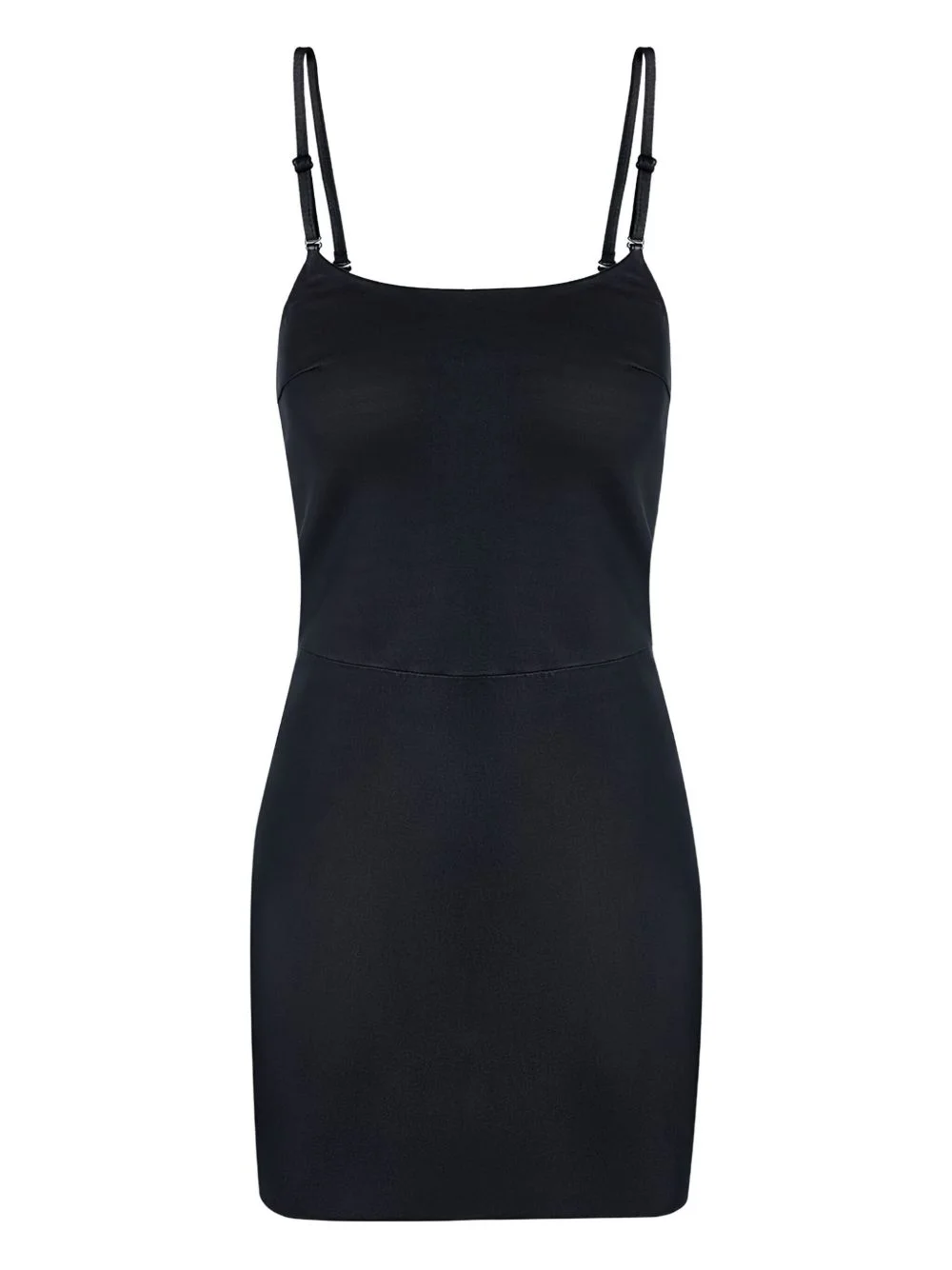 adjustable-strap mini dress - 1