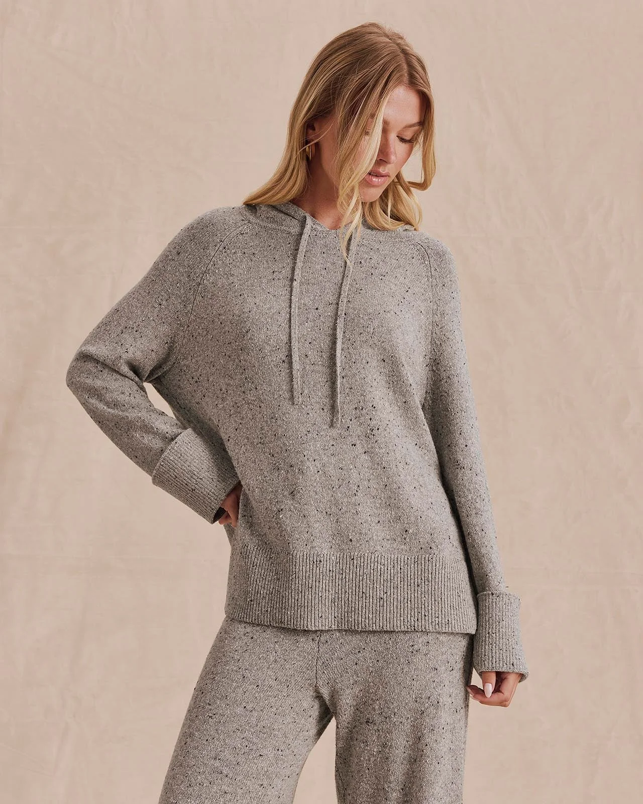 Haven Tweedy Sweater Hoodie - 1