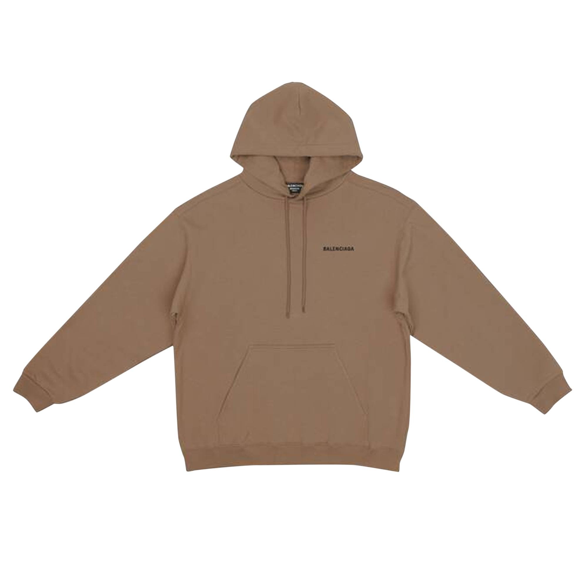 Balenciaga Hoodie 'Taupe/Black' - 1