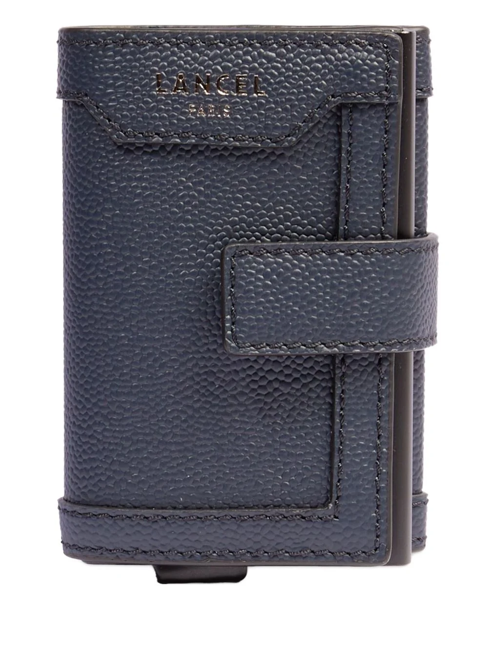 leather flap card holder - 1