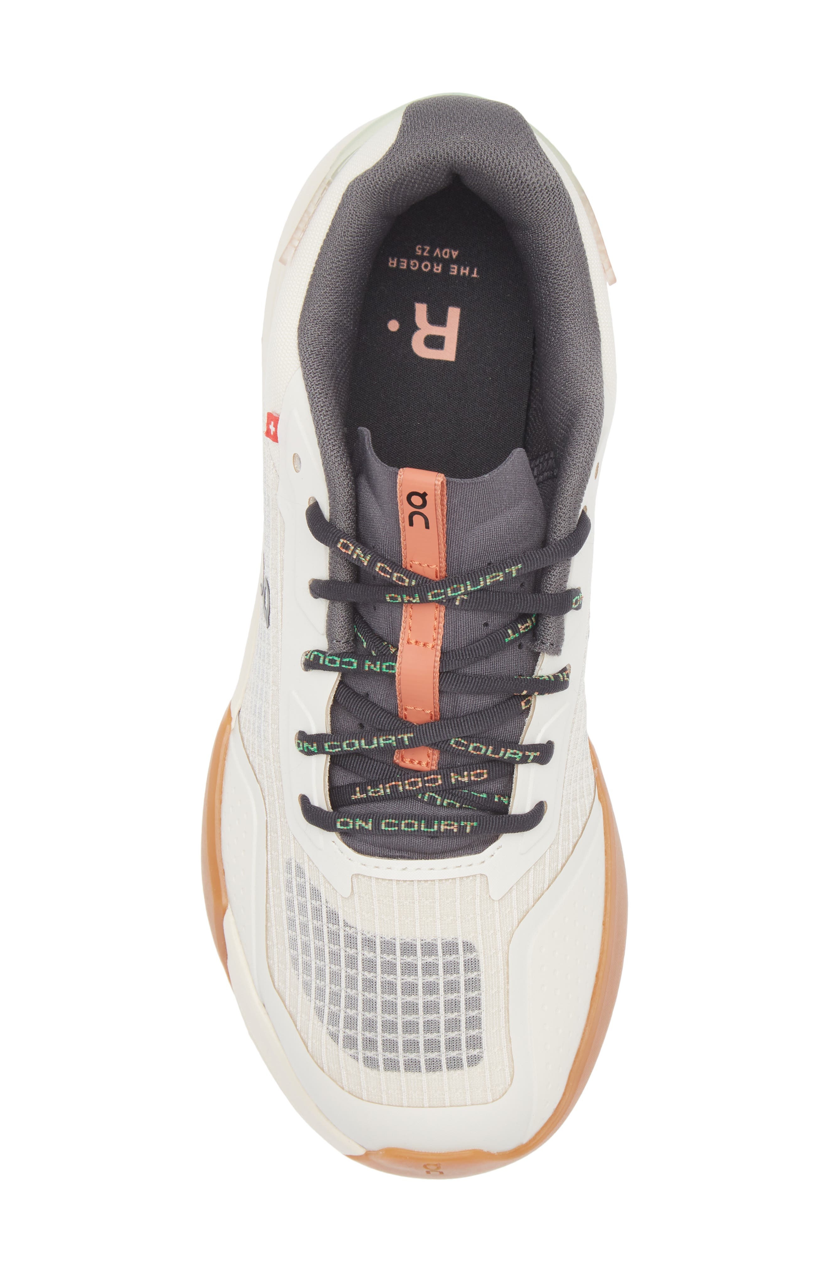 On THE ROGER Adv Z5 Tennis Shoe in Cream/Almond at Nordstrom - 5