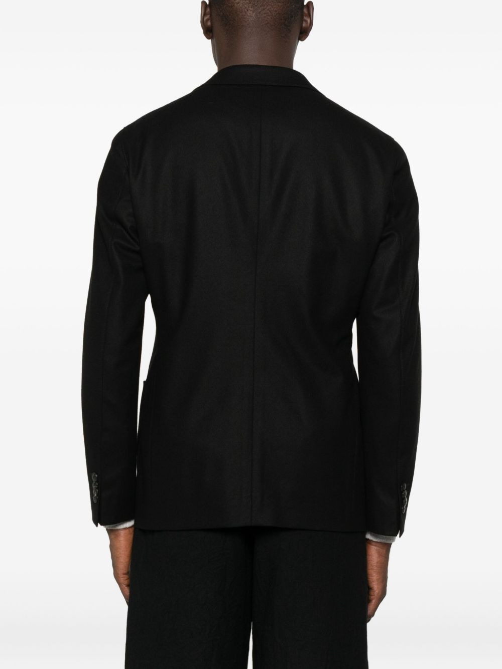 two-button patch-pocket jacket - 4