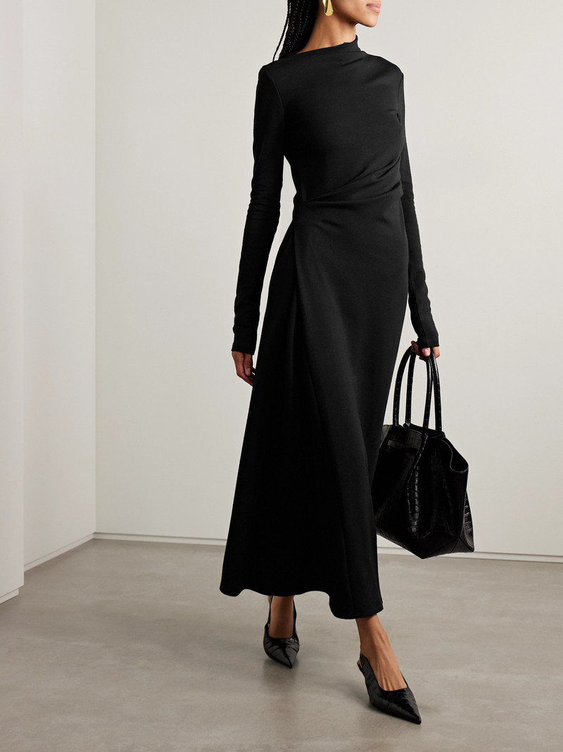 Sportmax Edile Draped Jersey Maxi Dress outlook