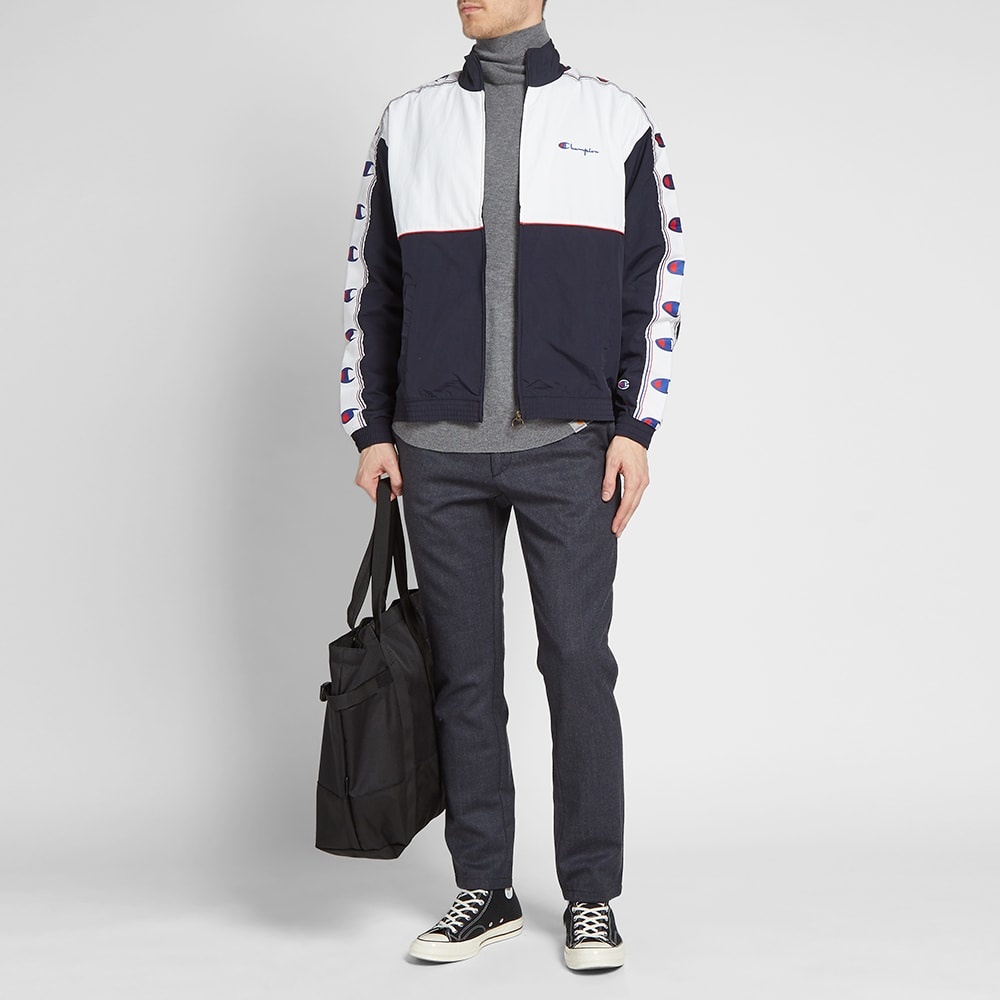 Champion Reverse Weave Tape Sleeve Track Top - 6