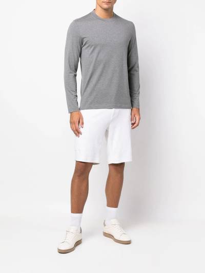 Brunello Cucinelli long-sleeved jersey-knit sweatshirt outlook