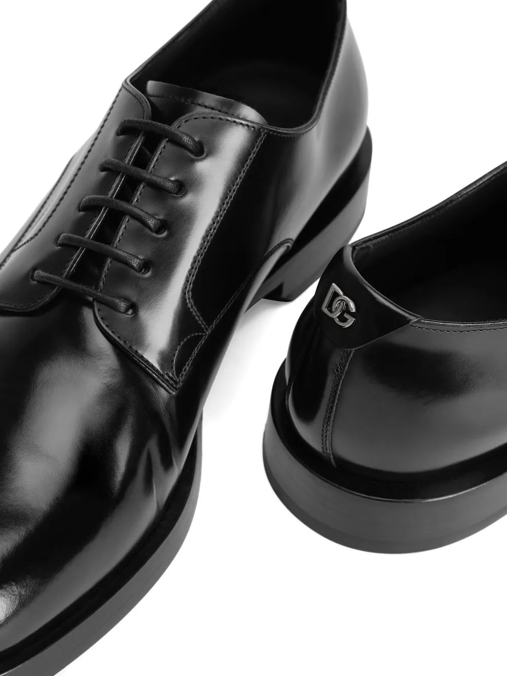 Dolce & Gabbana Men Leather Derby Lace-Ups - 4
