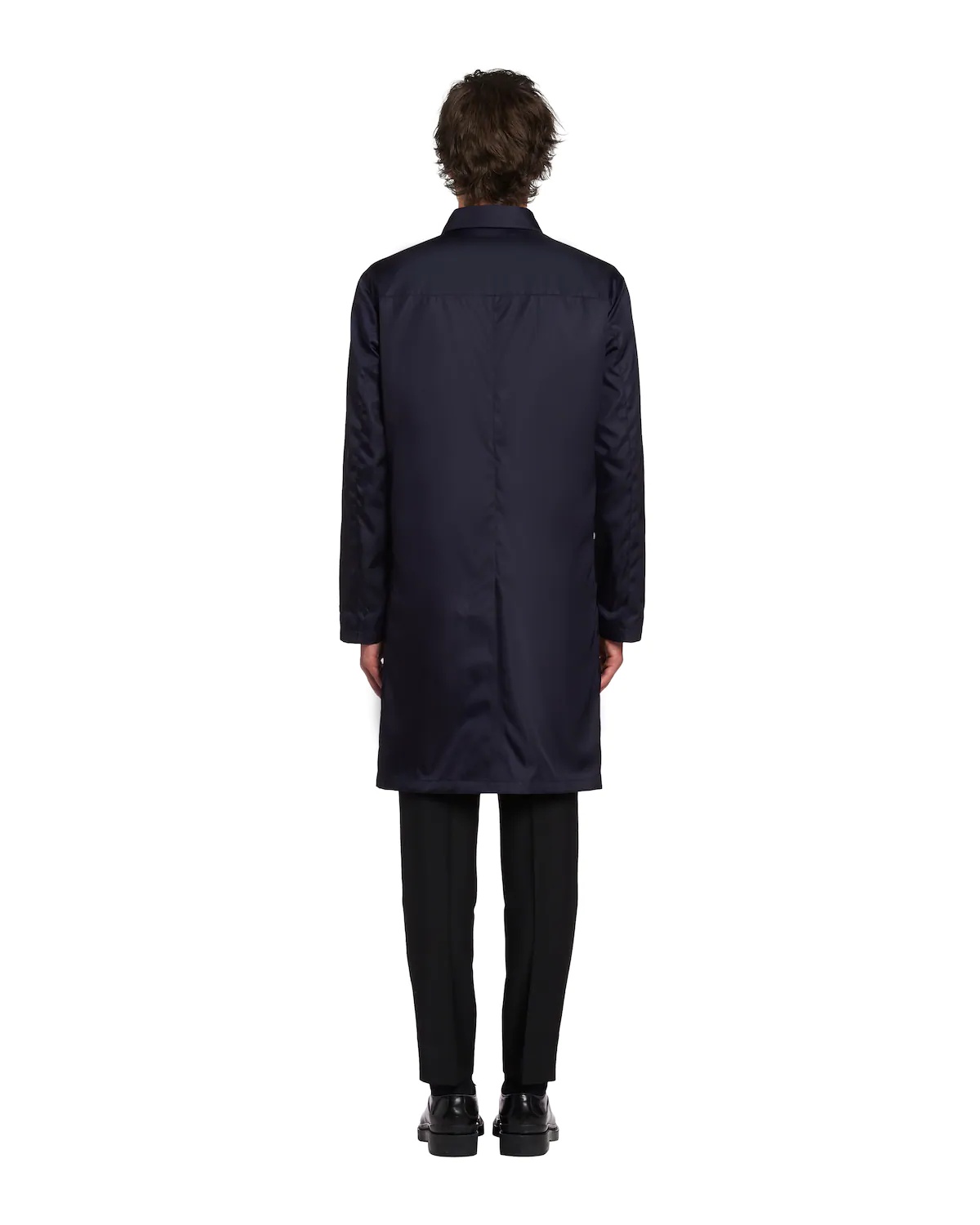 Nylon gabardine raincoat - 4