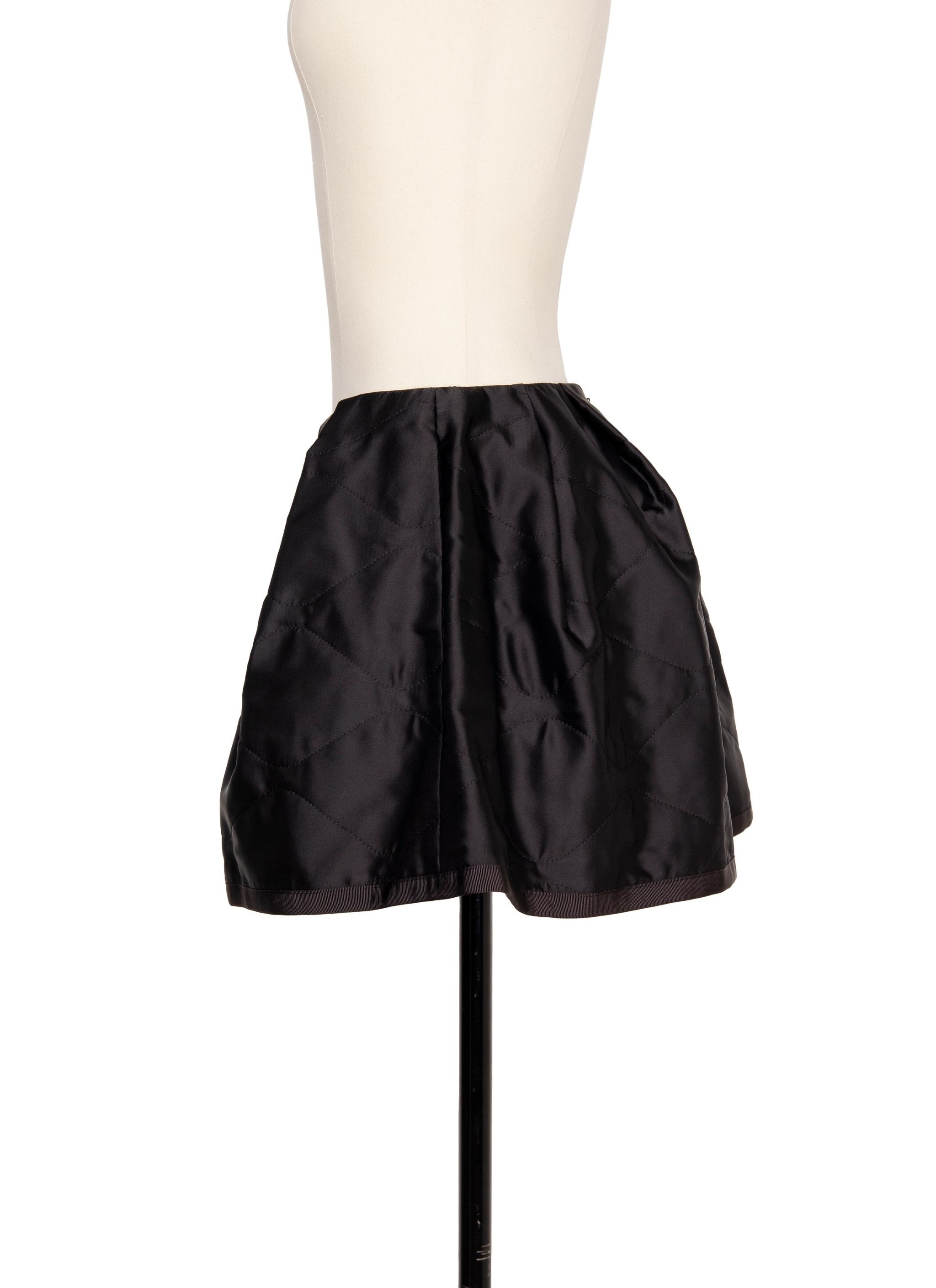 Satin Quilted Shorts - 2