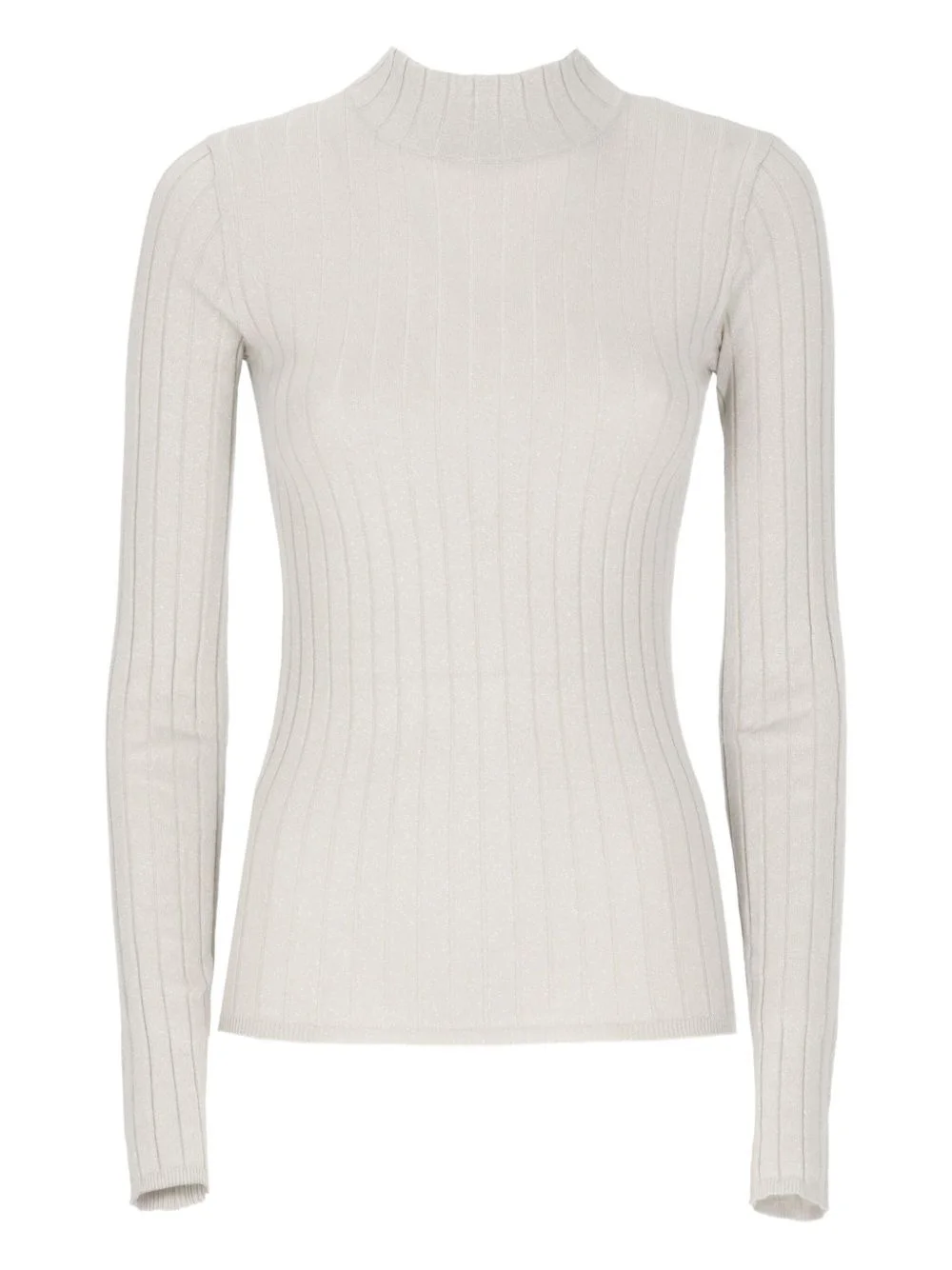 lurex ribbed sweater - 1
