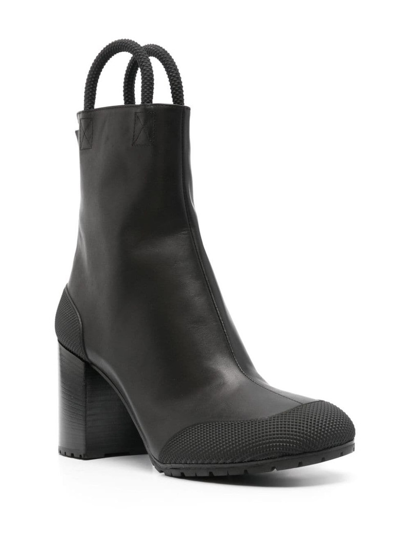 RANDOM IDENTITIES Worker 95mm leather boots outlook