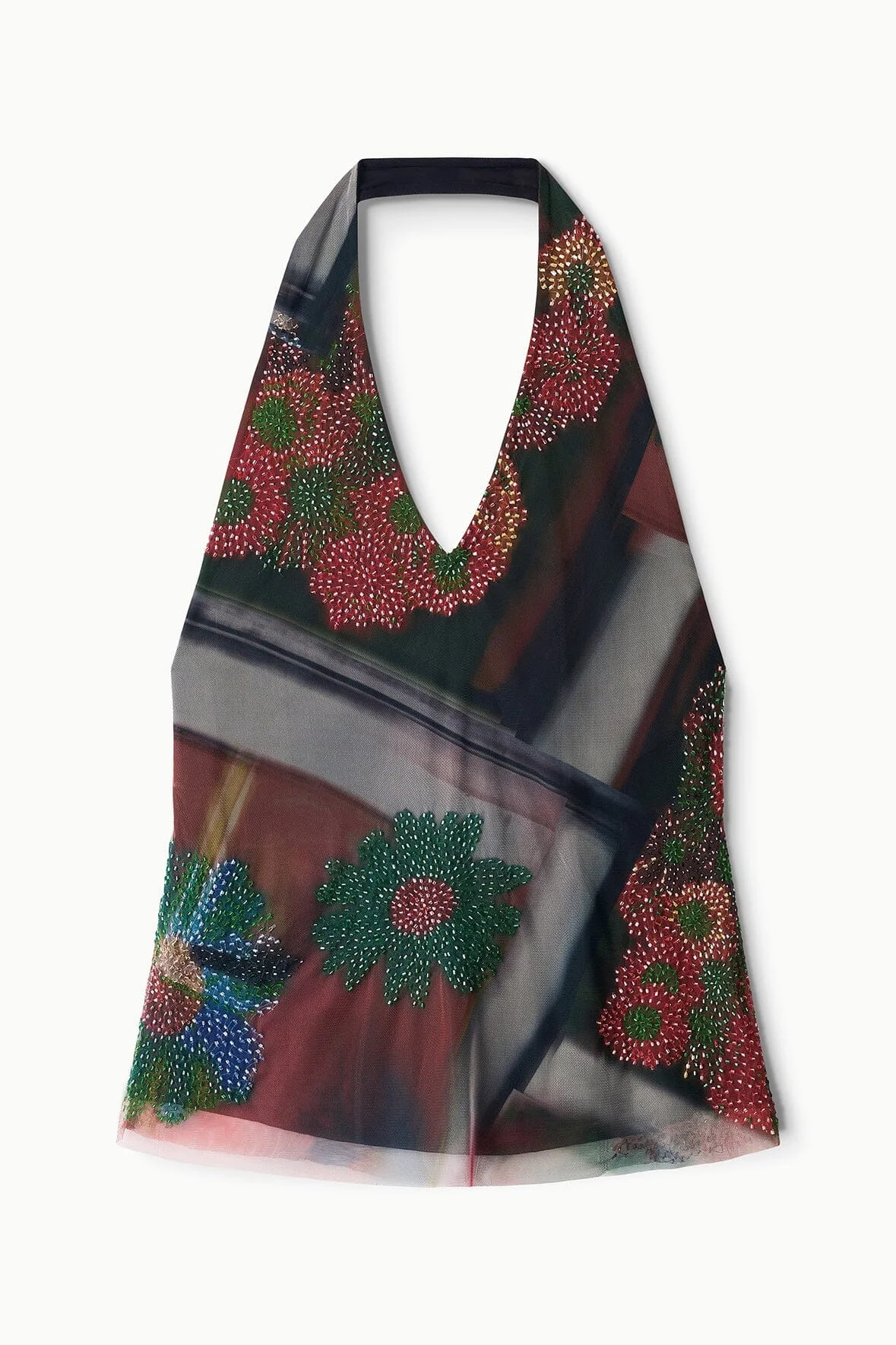 STAUD FELICE TOP SUPERBLOOM SCARF - 1