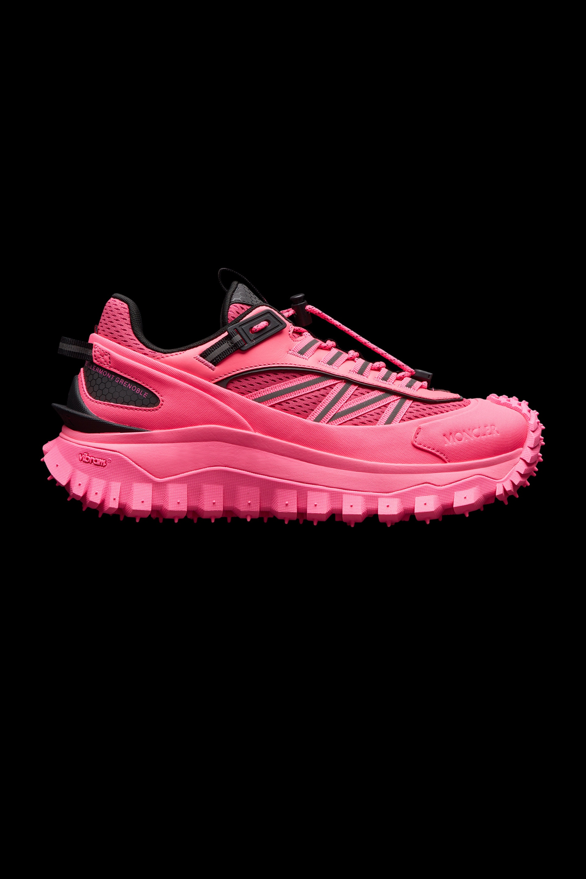 【関税負担無】Moncler TRAILGRIP SNEAKERS ピンク Moncler Trailgrip Sneakers | REVERSIBLE