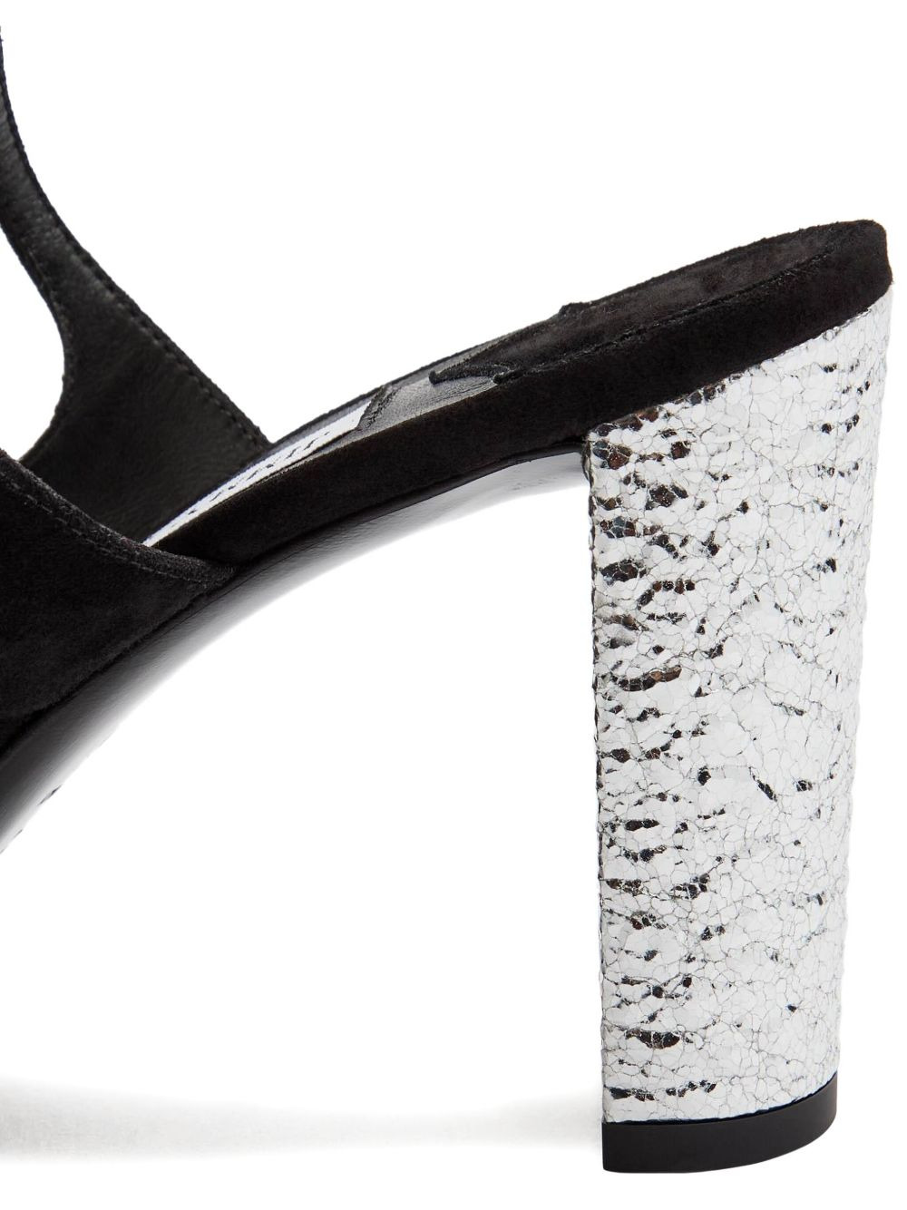 85mm Azie textured sandals - 2