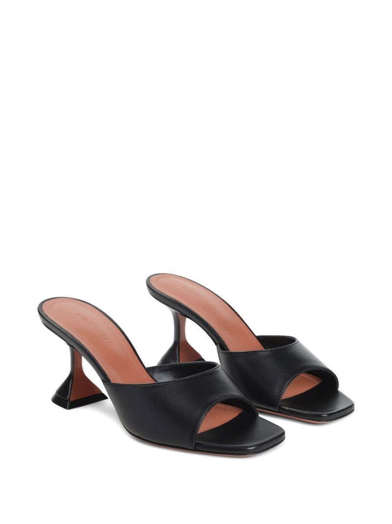 Amina Muaddi 70mm Lupita sandals outlook