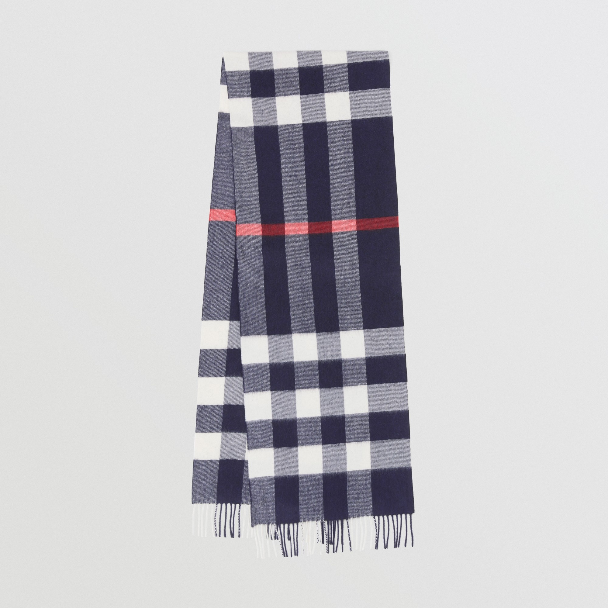 Check Cashmere Scarf - 1