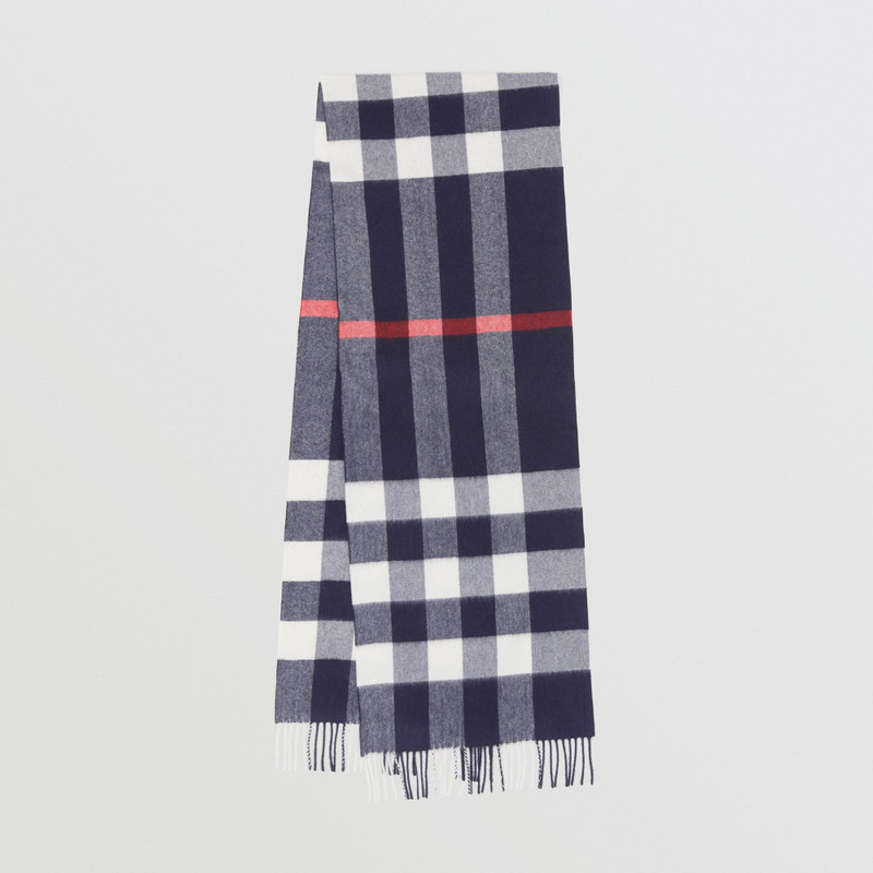 Check Cashmere Scarf 1