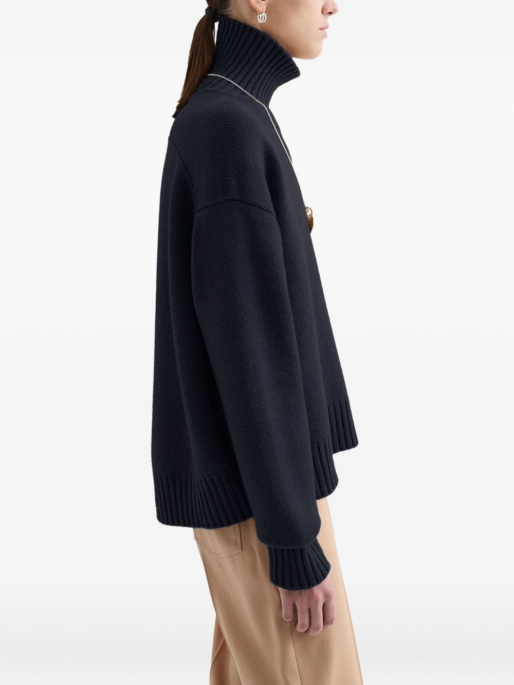high-neck jumper - 3