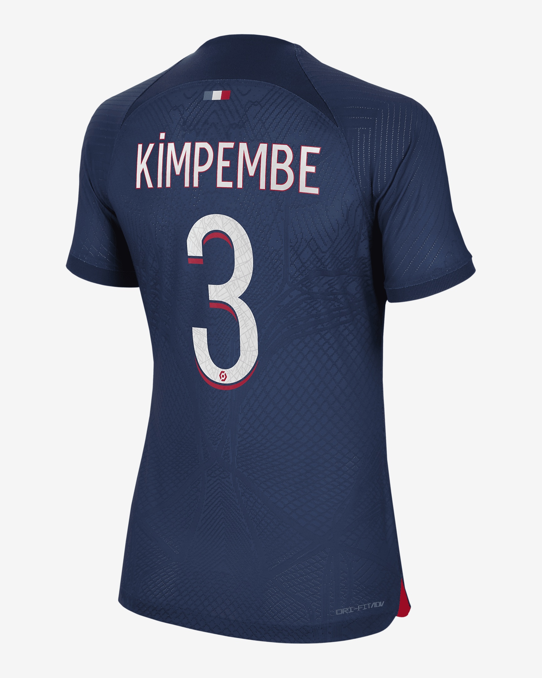 Presnel Kimpembe Paris Saint-Germain 2023/24 Match Home Nike Women's Dri-FIT ADV Soccer Jersey - 2