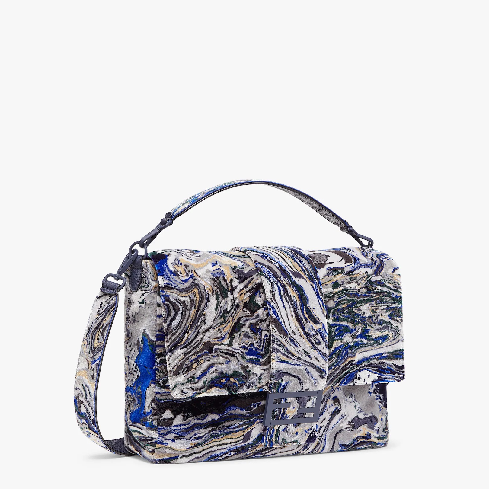 Bag with marble-effect embroidery - 2