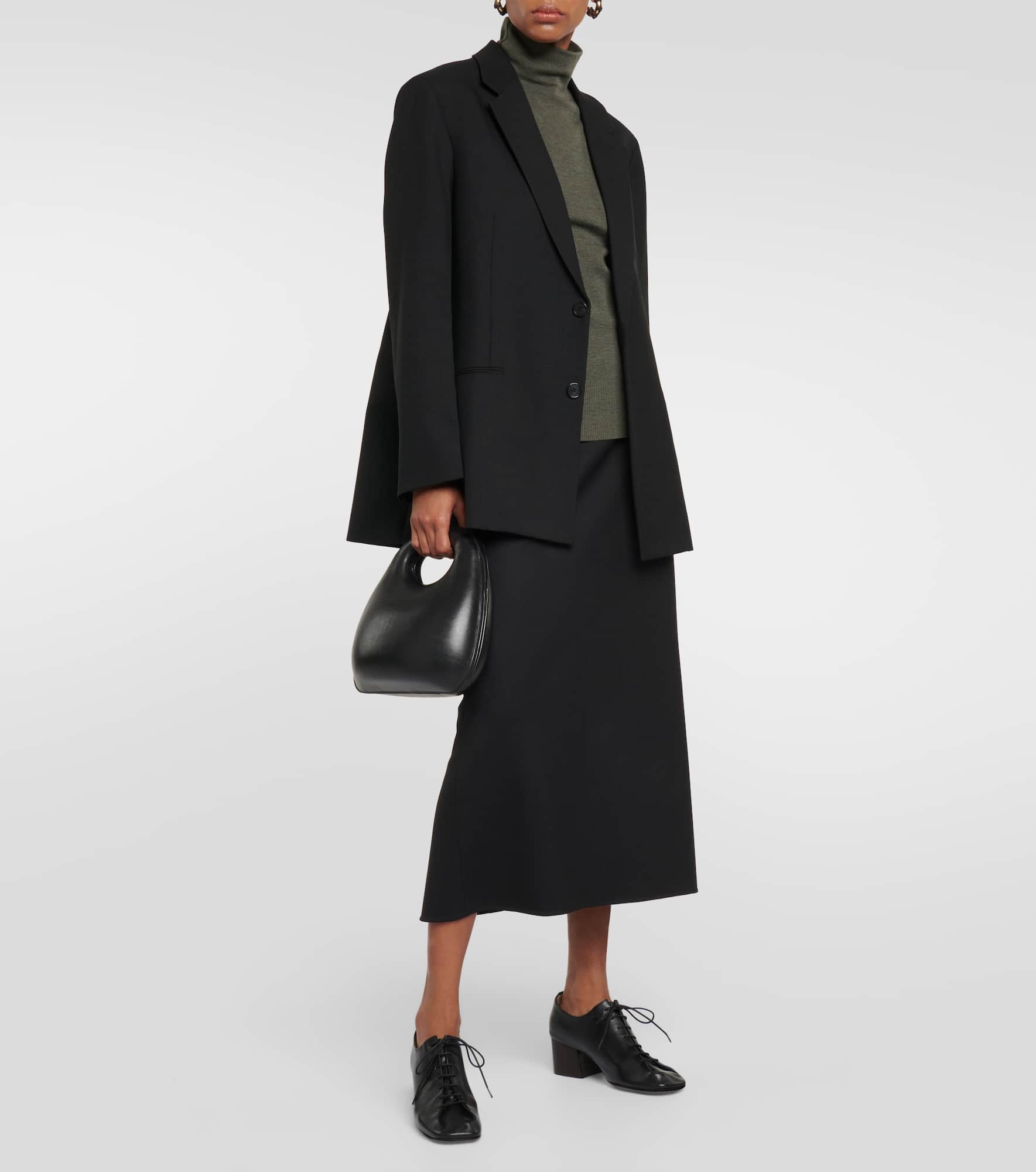 Souris Derby leather pumps - 2